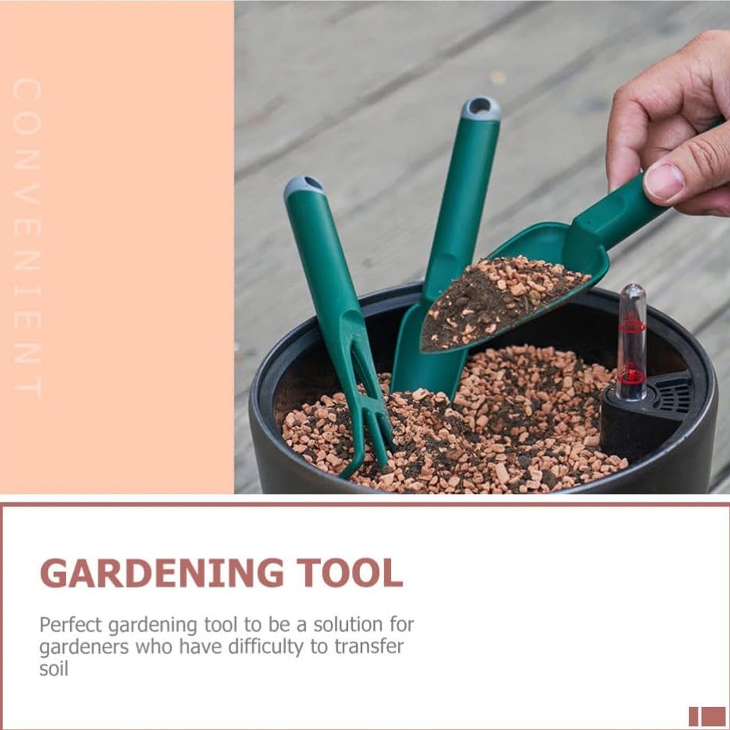 Garden Tool Planter Tool Garden Trowel Tools Small Gardening Hand Mini Gardening Tool Heavy Duty Gardening Tool Potting Tools Garden Hand Trowel For Digging Planting - Happy Price - Image 3