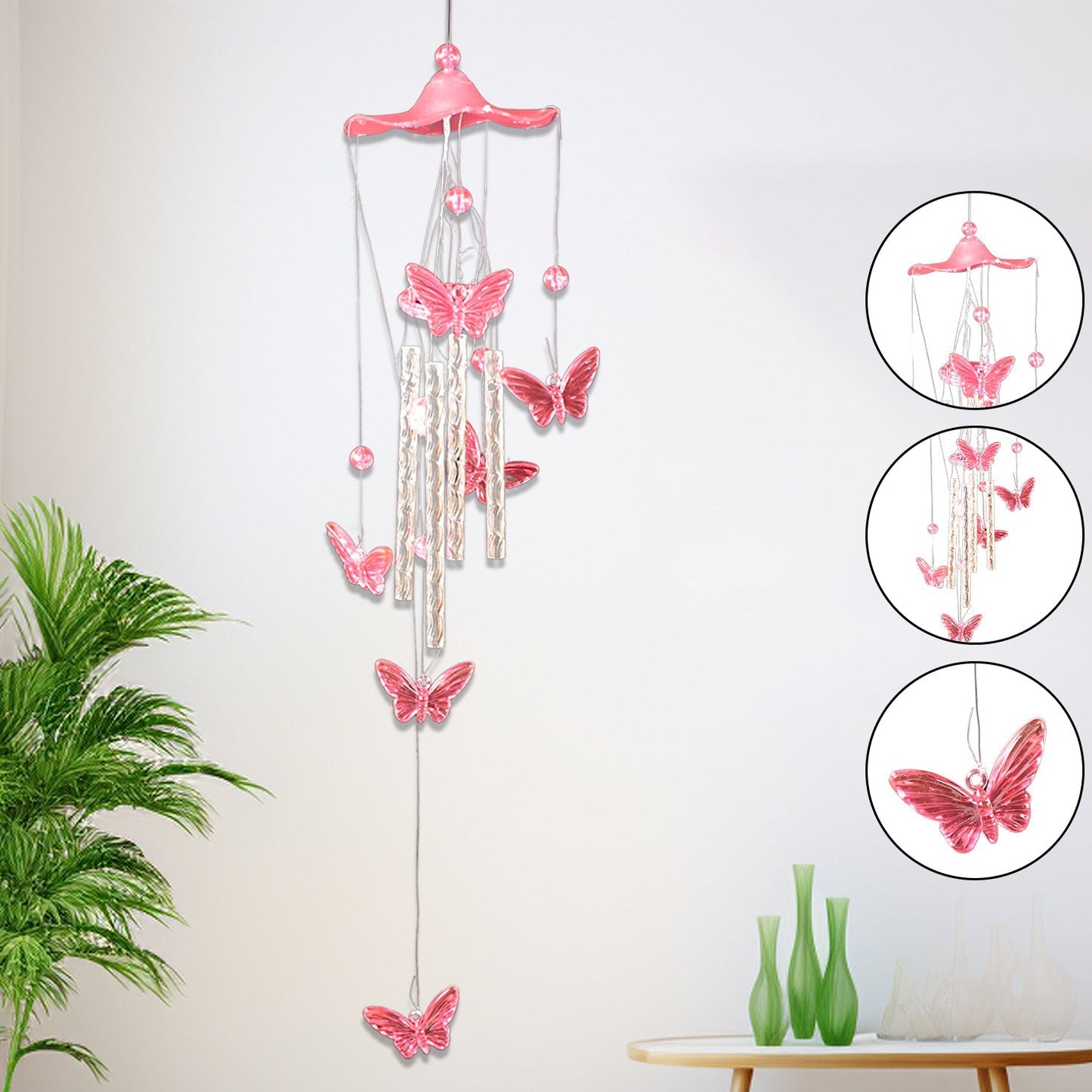 Butterfly Bell Wind Chimes Creative (1 Pc) - Happy Price - Image 3