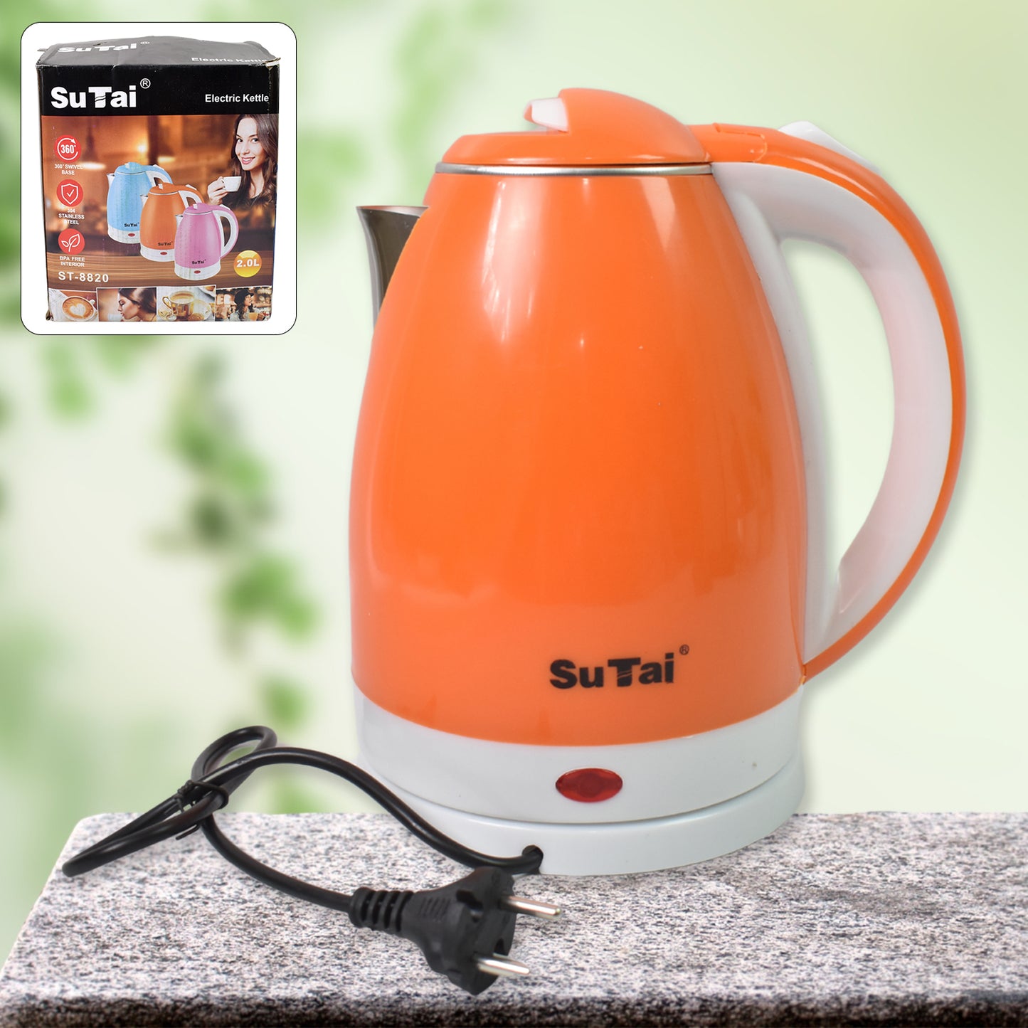 Electric Kettle Boil Dry Protection Auto-shut Off (1500-2000w 2 Ltr.) - Happy Price - Image 6