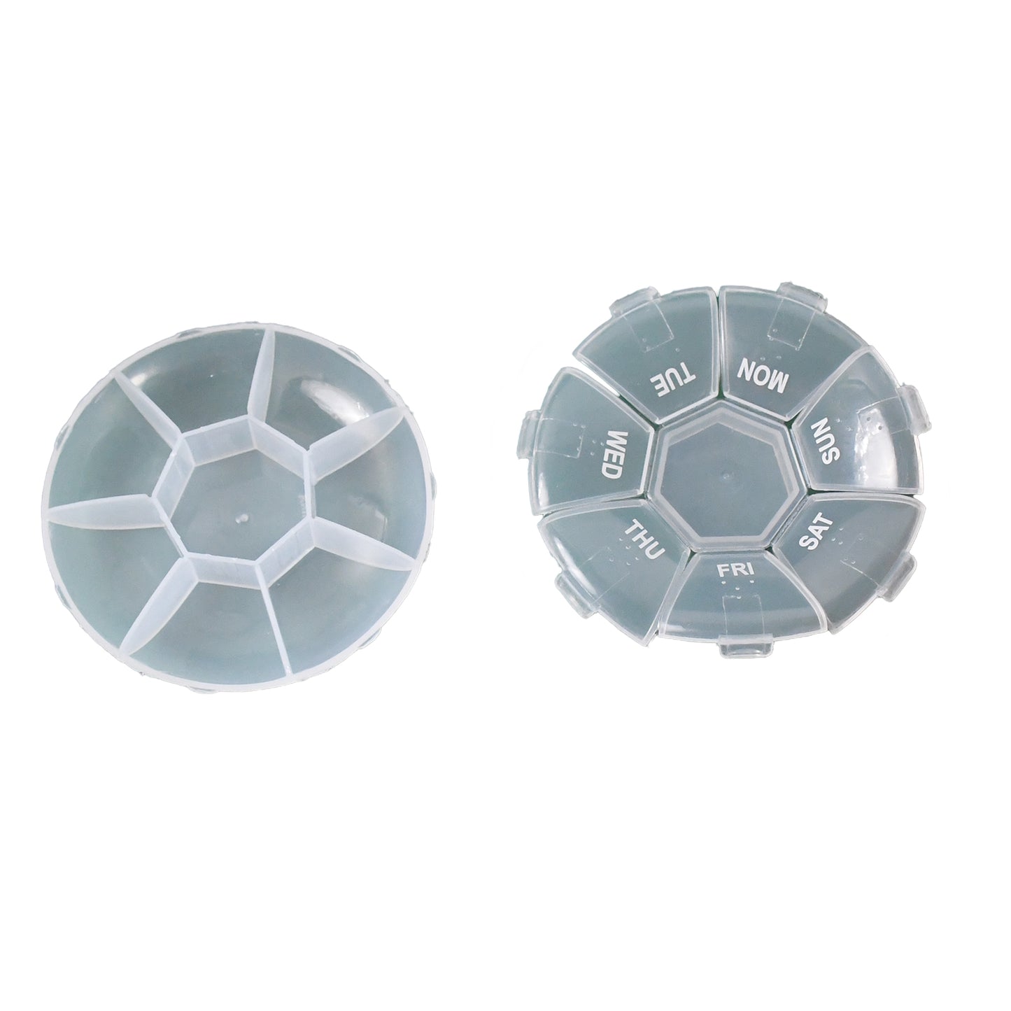 7-sided Portable Pill Box Medicine Planner Small Case - Happy Price - Image 5