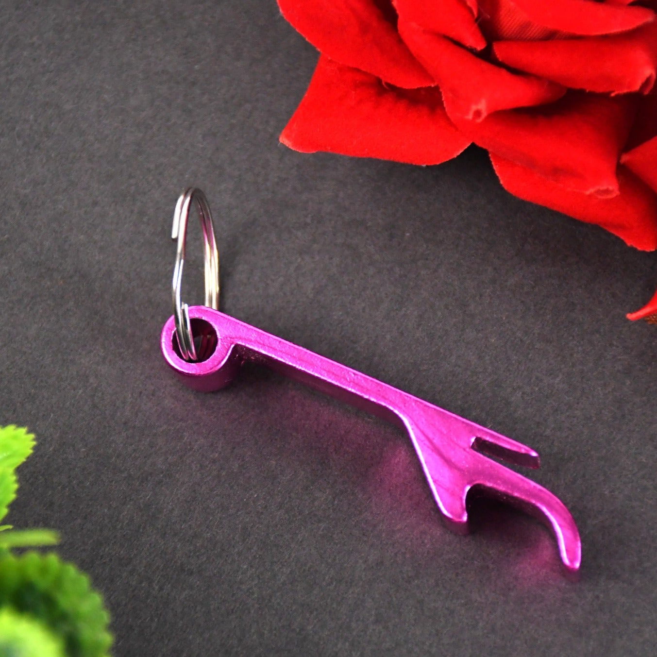 Metal Bottle Opener Keychain (1 Pc) - Happy Price - Image 1