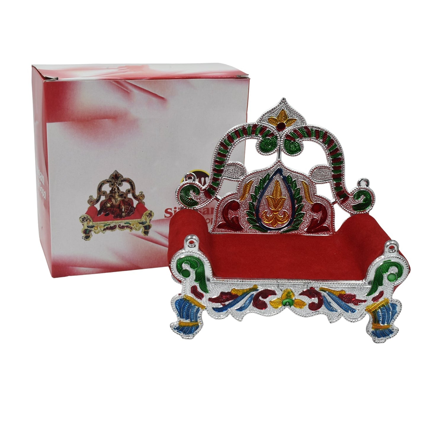 Large Bal Gopal Singhasan for Home and Office Altars - Great Price - Image 7
