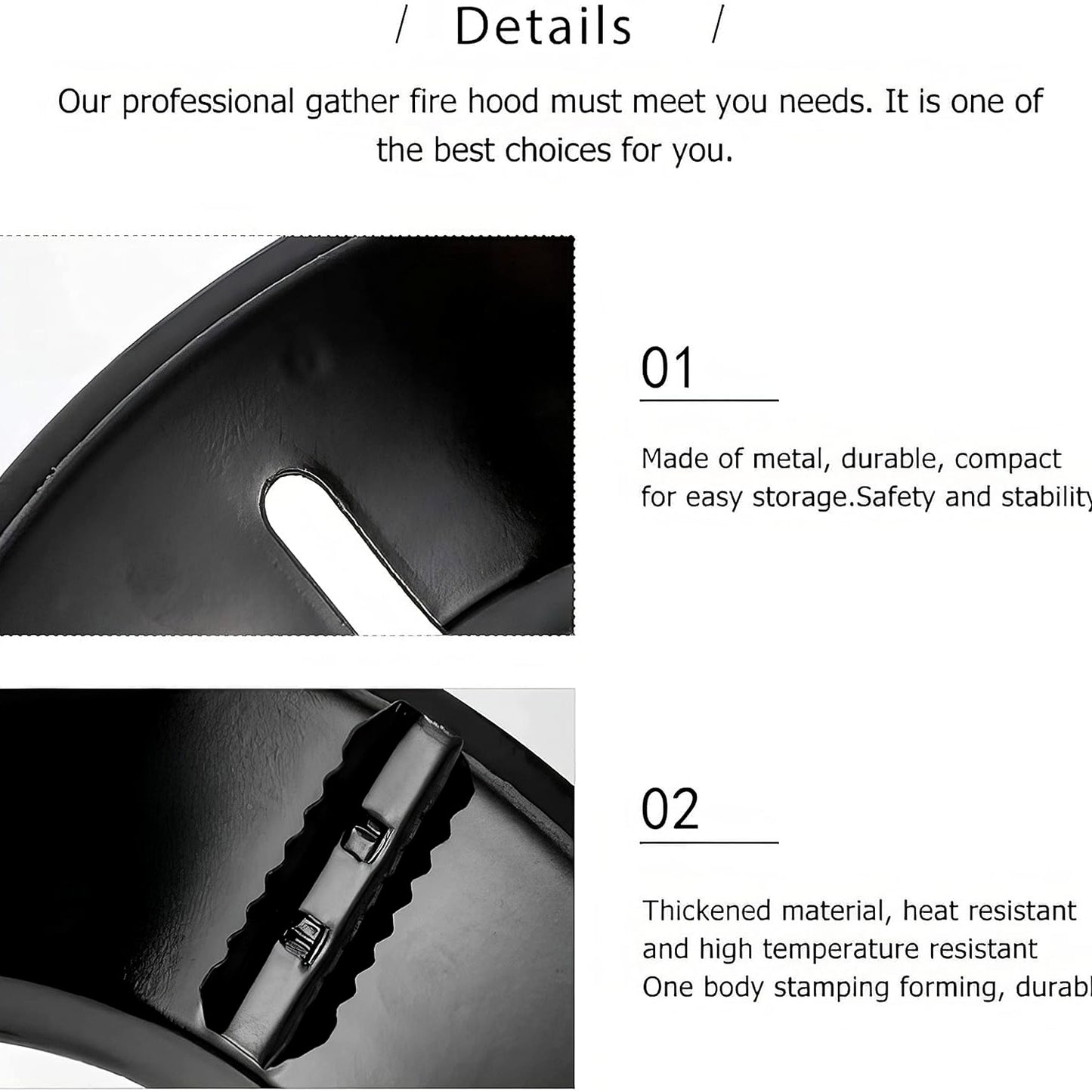 Gas Stove Flame Guard Ring - 4 Pcs Set, 25x25 cm Heat Efficiency Plates - Happy Price - Image 4