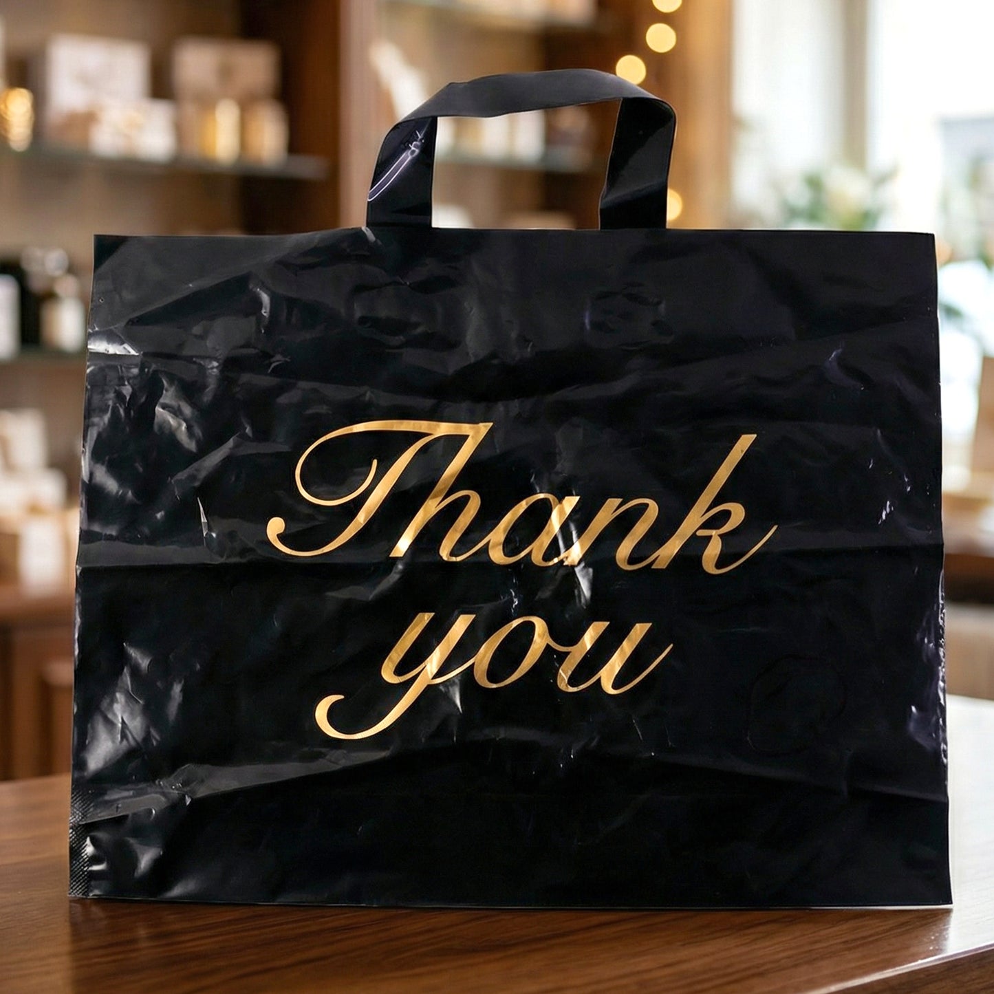 Thank You Printed Carry Bag - 25x34 Cm, 1 Piece - Happy Price - Image 6