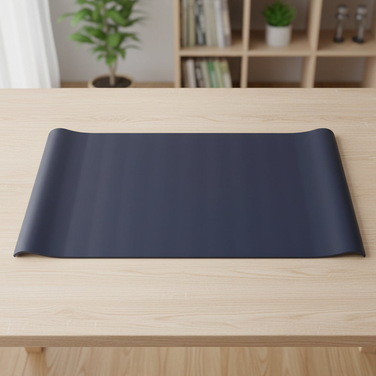Large 80x40 Cm Desk Mat with Leather Finish - Anti-Slip Base (1 Pc) - Great Price - Image 3