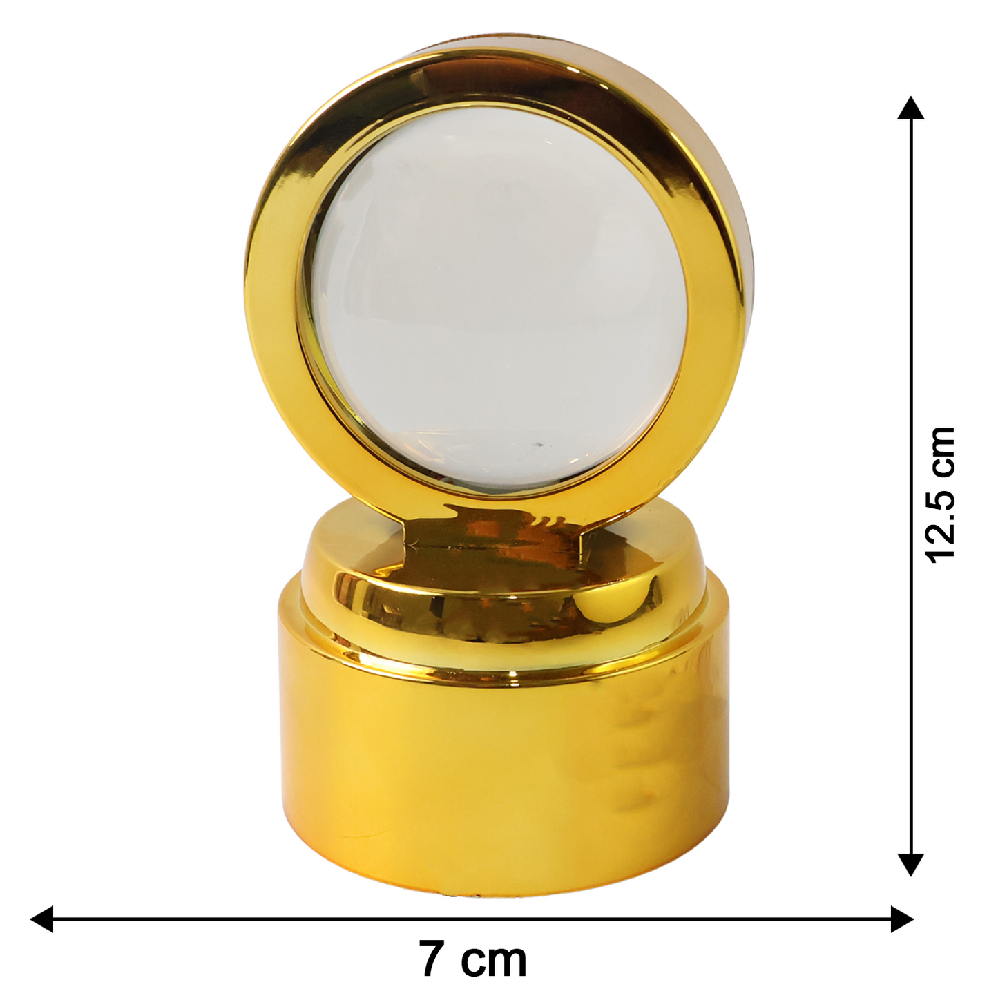 Ganpati Bapa Crystal Ball Night Light with LED - Spiritual Home Decor (1 Pc) - Great Price - Image 3