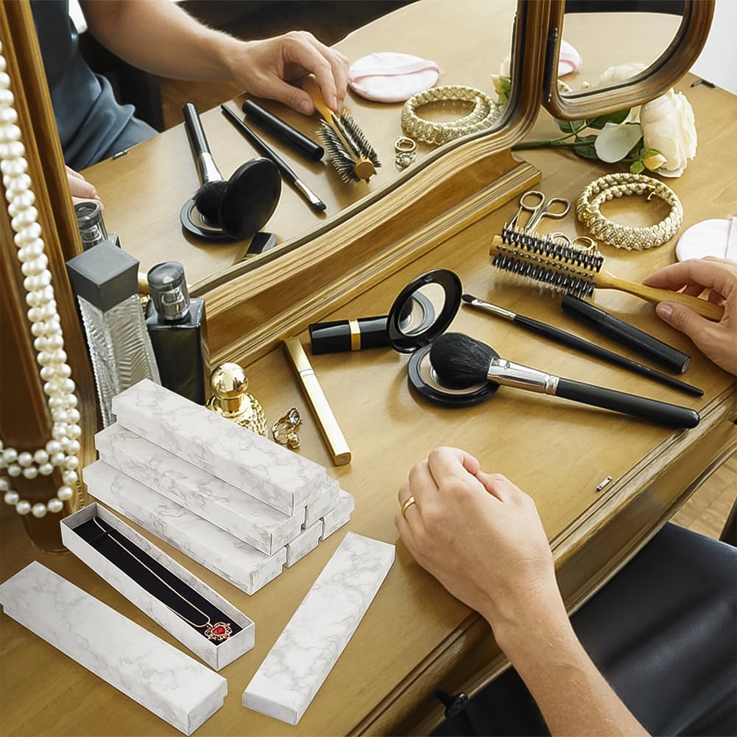 Luxury Empty Gift Box (21x5cm 1 Pc) - Happy Price - Image 5