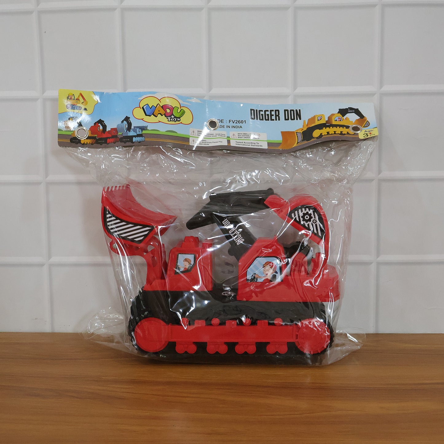 Digger Don Construction Track Toy - 1 Pc Excavator Vehicle for Kids - Great Price - Image 7