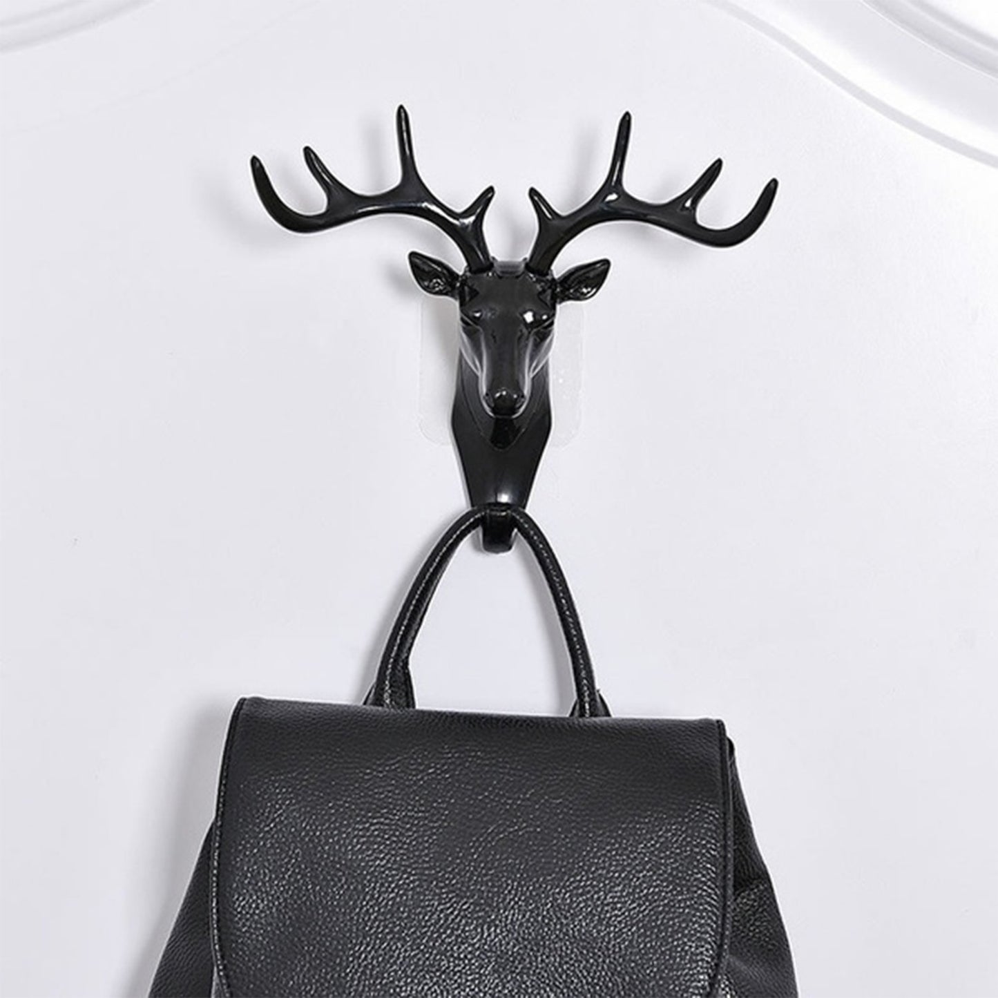 Deer Head Self Adhesive Wall Door Hook Hanger - Happy Price - Image 3