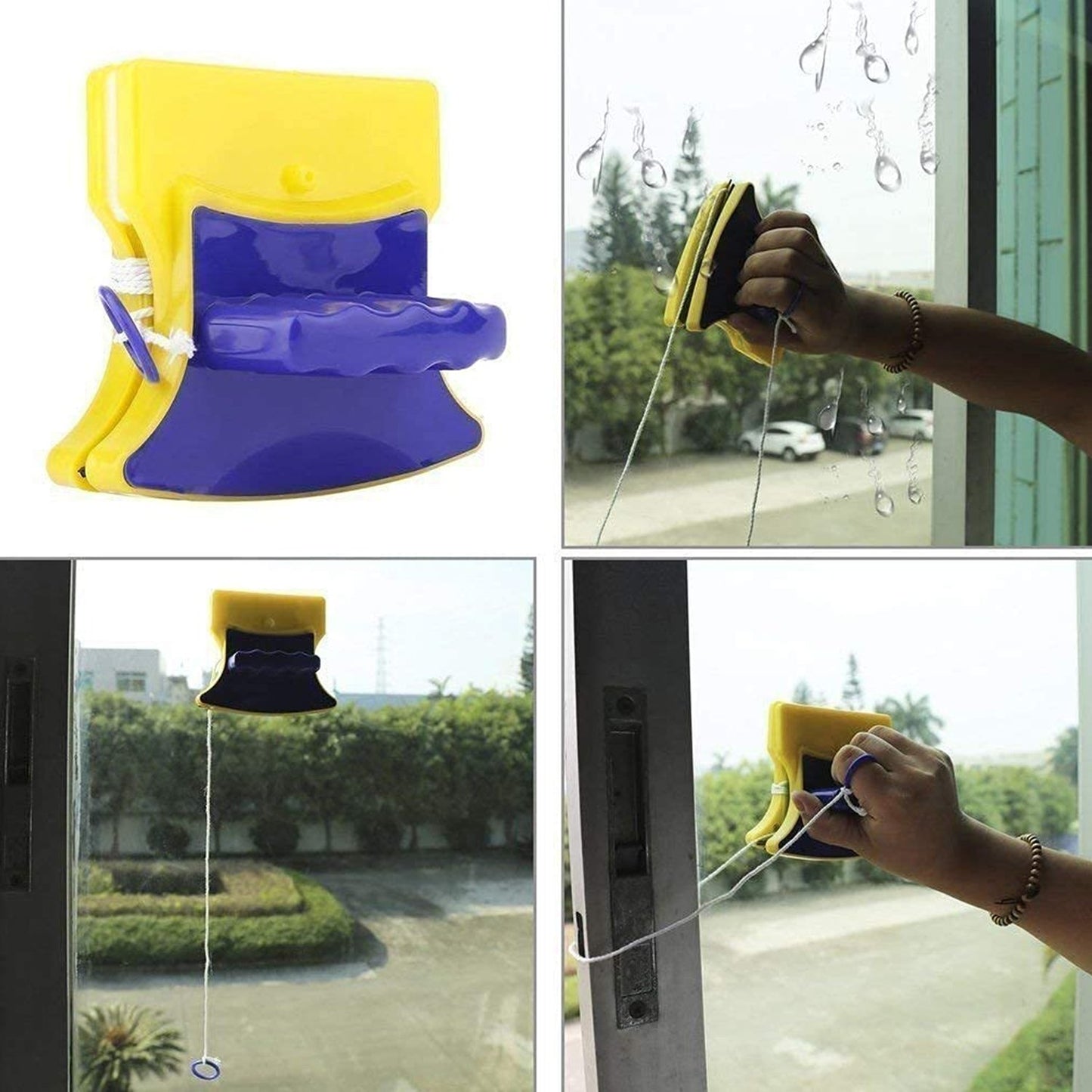 Window Cleaner Double-side Glazed Two Sided Glass Cleaner - Happy Price - Image 2