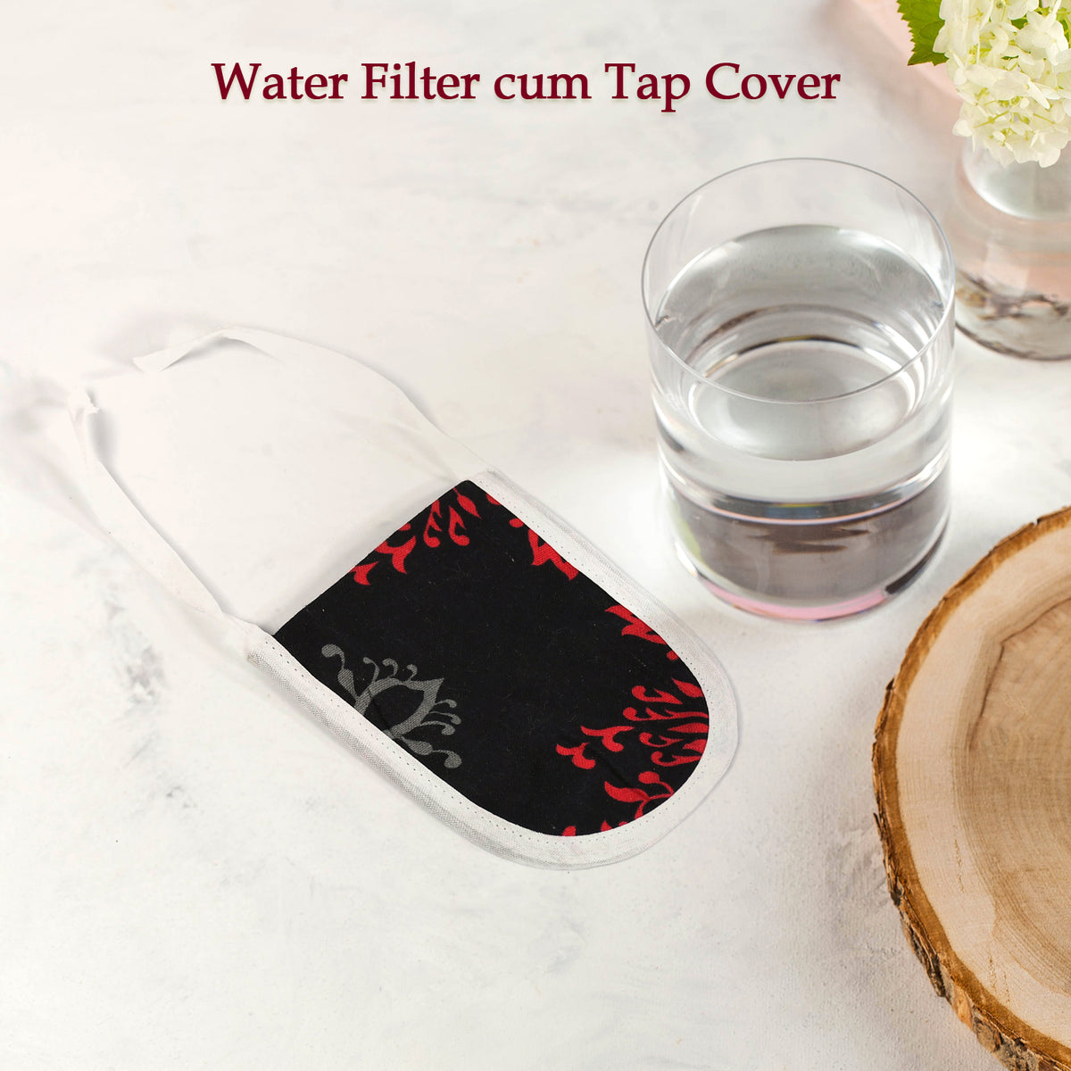 Cotton Water Filter Non Plastic Water Filter Covers Double Layered Cotton Reusable Water Filter For Home Office Multiuse Cover - Happy Price - Image 3