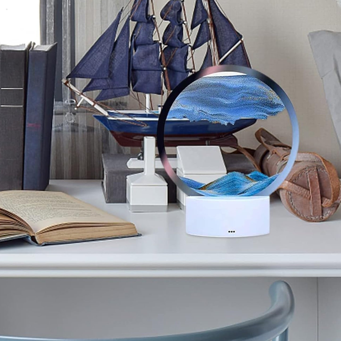 5 Color Light Moving Sand Art Picture (1 Pc) - Happy Price - Image 2