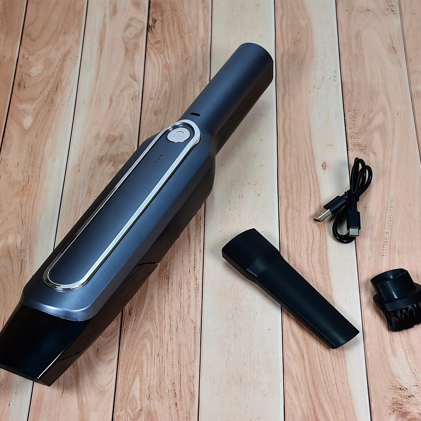 Portable Vacuum Cleaner Wireless Usb High Power Strong Suction Handheld Vacuum Cleaner For Home Cars - Happy Price - Image 1