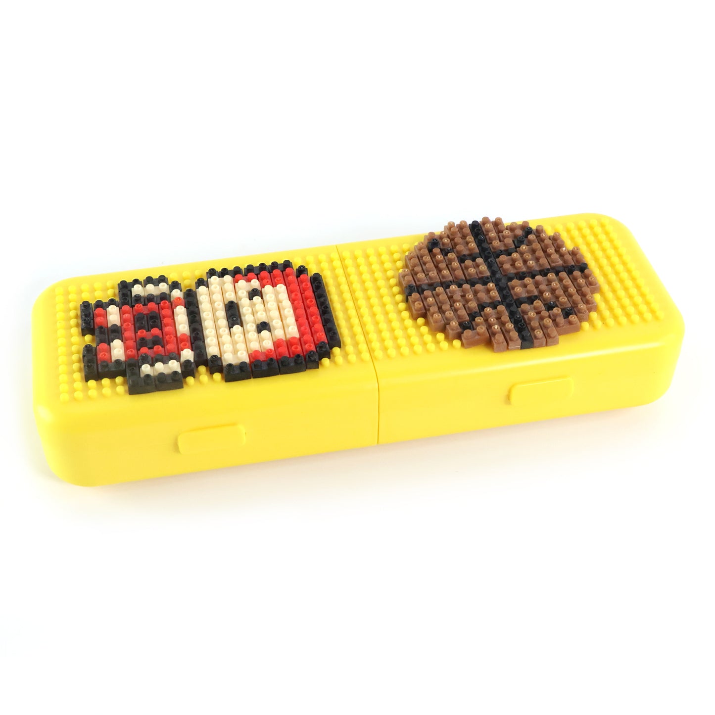 DIY Pixel Art Pen Stand with Building Blocks - Customizable Desk Organizer - Happy Price - Image 2
