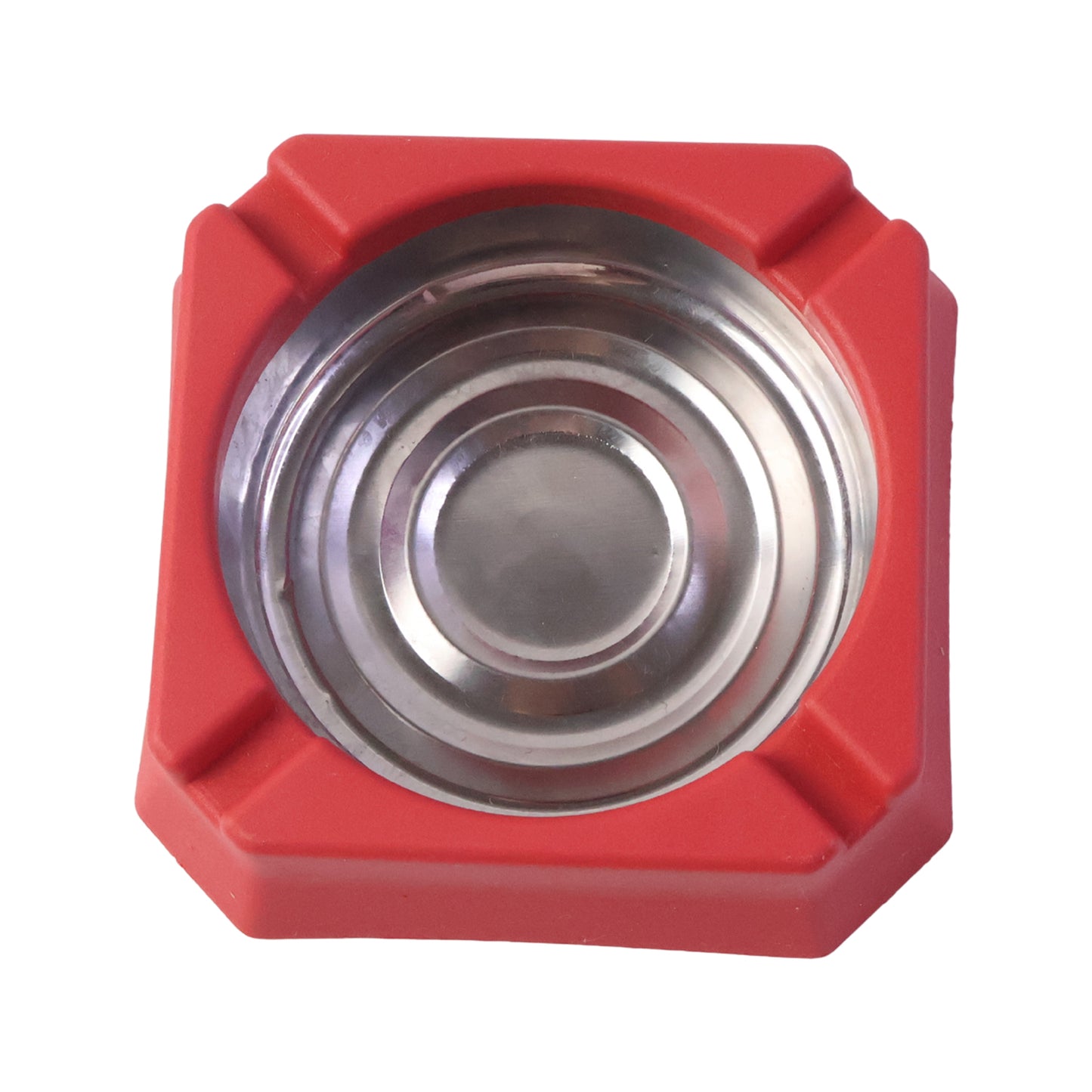 Heat-Resistant Ashtray with Stainless Steel Inner Bowl - 1 Pc - Happy Price - Image 2