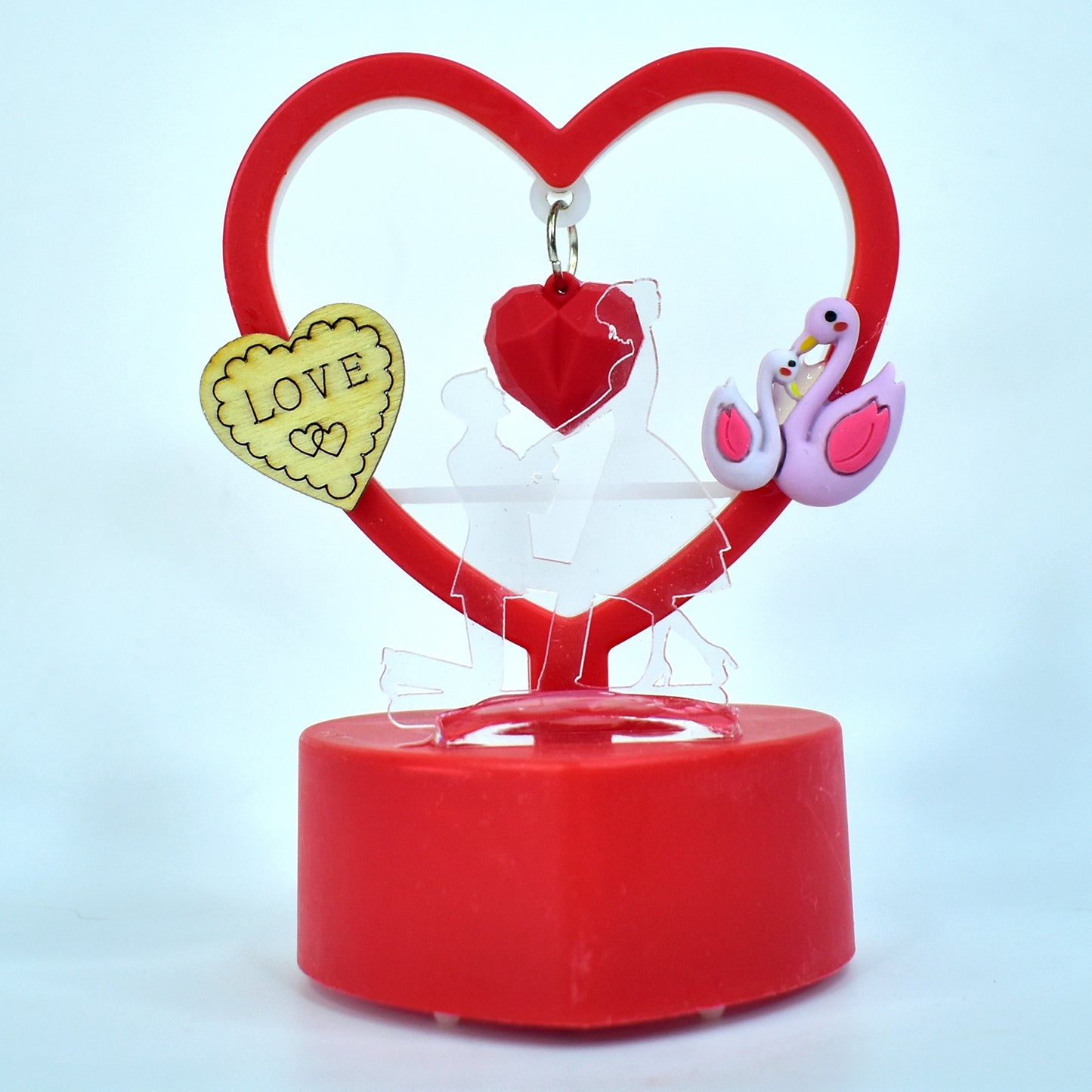 Heart-shaped Decorative Love Showpiece (1 Pc) - Happy Price - Image 2