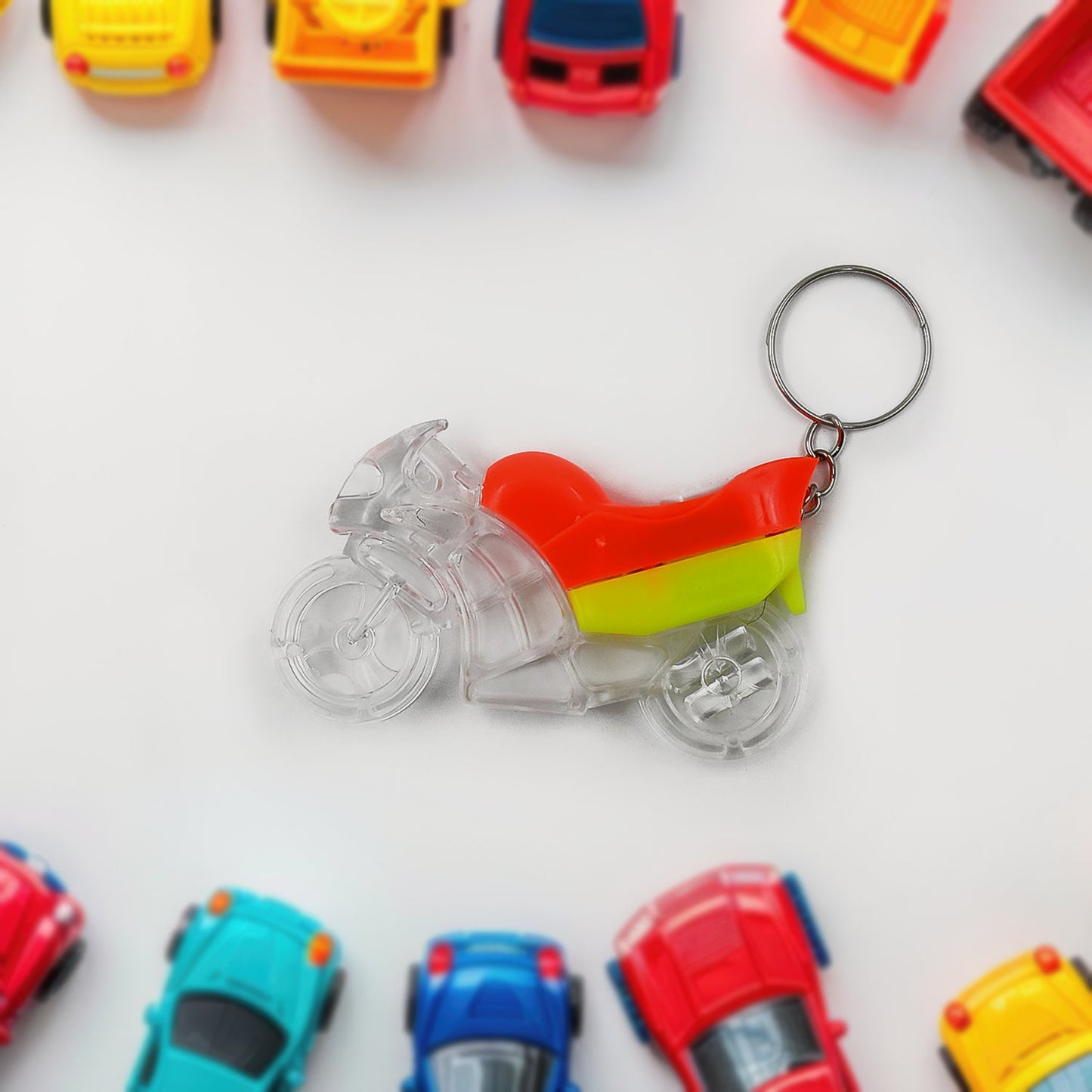 Kids Boys Light Bike Keychain - Happy Price - Image 2