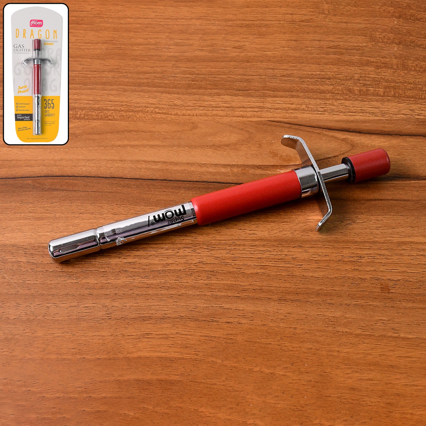 Heavy Duty Stainless Steel Gas Lighter for Kitchen Stove - 1 Pc - Happy Price - Image 2