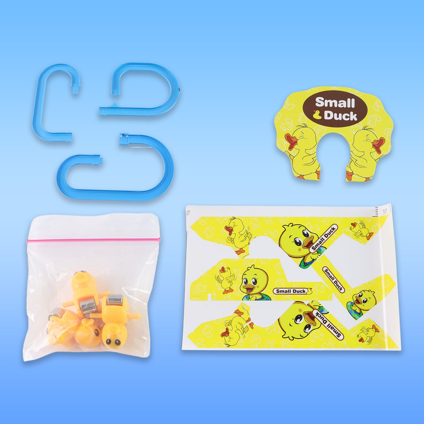 Lala Small Duck Climb Stairs Toy Roller Coaster With Flashing Lights Music (3 Ducks) - Happy Price - Image 6