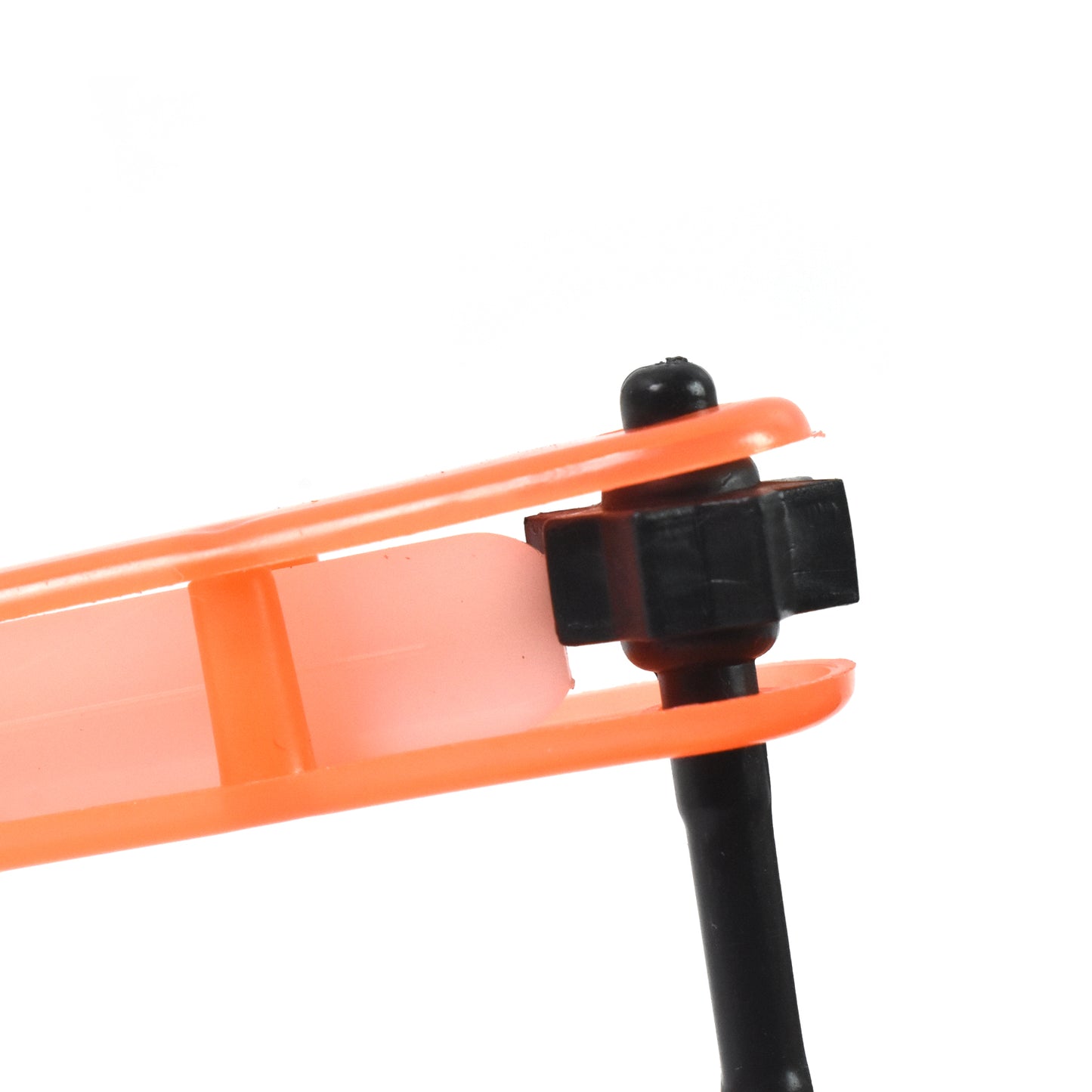 Small Colourful Non-toxic Plastic Rattle Spinner Toys For Babies Kids (1 Pc Mix Color Design) - Happy Price - Image 5