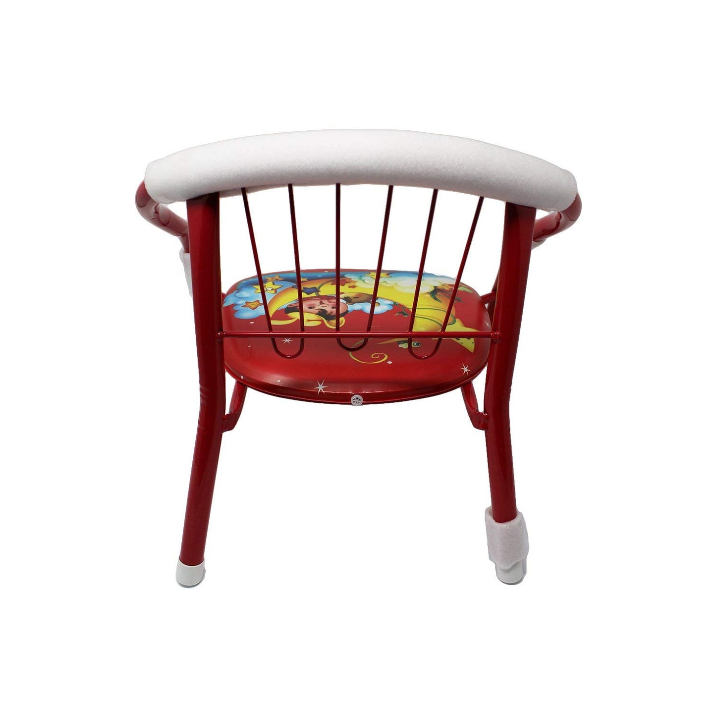 Multicolor Cartoon Kids Toddler Chair with Metal Frame & Soft Cushion - Happy Price - Image 4
