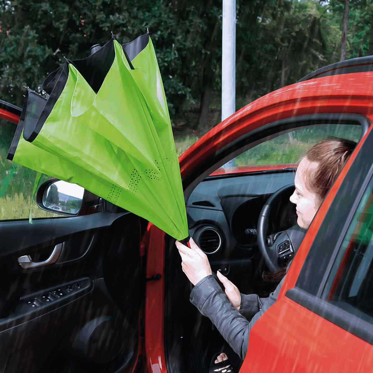 umbrella Summer Sun And Rain Protectionfoldable Cute Umbrella C-shaped Handle Uv Protection Rain Sun Umbrella Travel Accessories Umbrella For Children Girls And Boys (1 Pc Mix Color) - Happy Price - Image 3