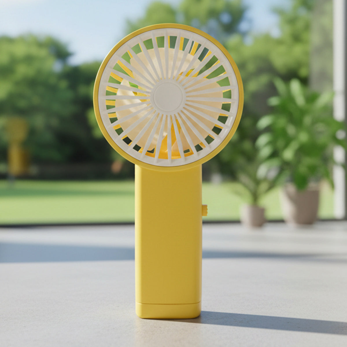 Mini USB Rechargeable Handheld Fan - Portable Cooling (1 Pc) - Happy Price - Image 6