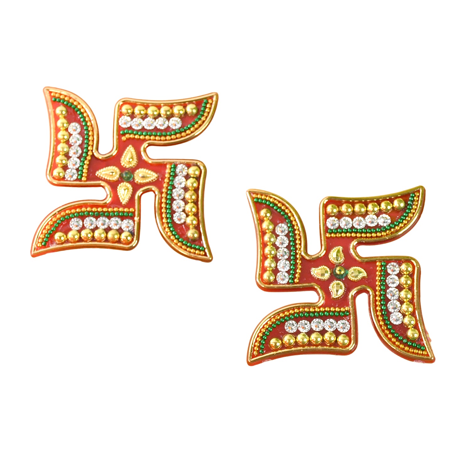 Decorative Swastik Sticker (2pc Set) - Happy Price - Image 3