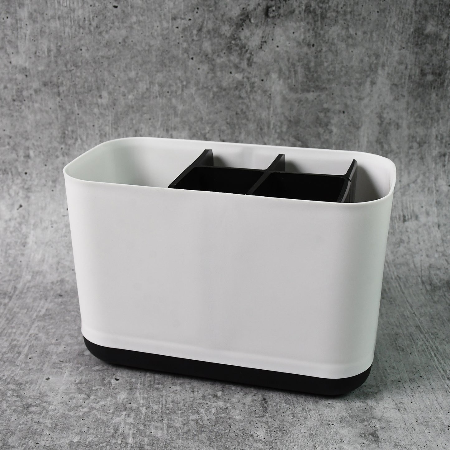 6 Compartment Multi Purpose Organizer Toothbrush Holder Stand Plastic Caddy (1 Pc) - Happy Price - Image 7