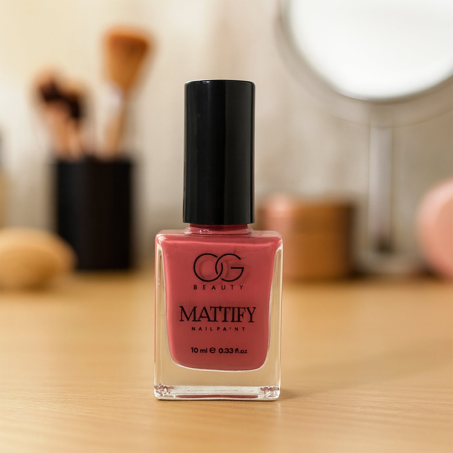 HappyPrice Matte Pink Nail Polish - 10 ML, Quick Dry & Long Lasting - Happy Price - Image 5