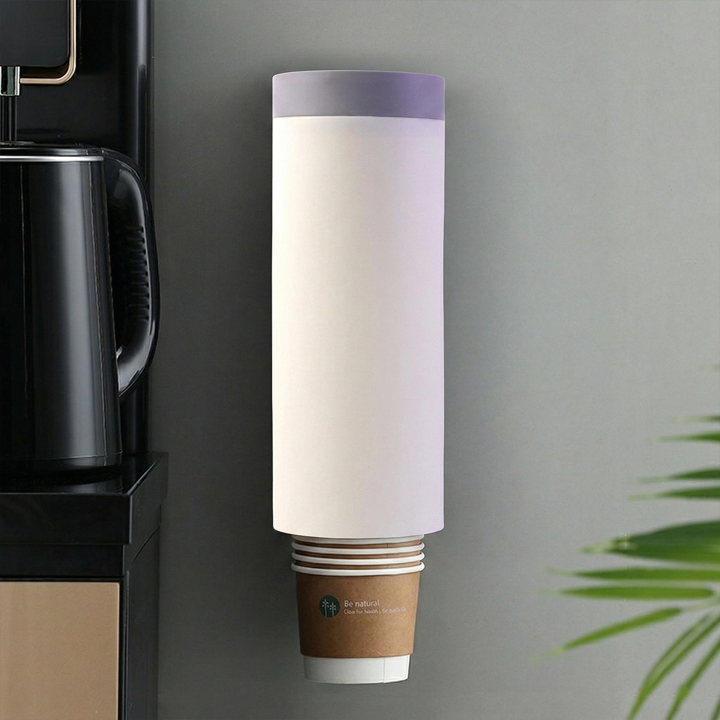 Wall Mounted Paper Cup Dispenser Holder - Dustproof Automatic Organizer (1 Pc) - Great Price - Image 6
