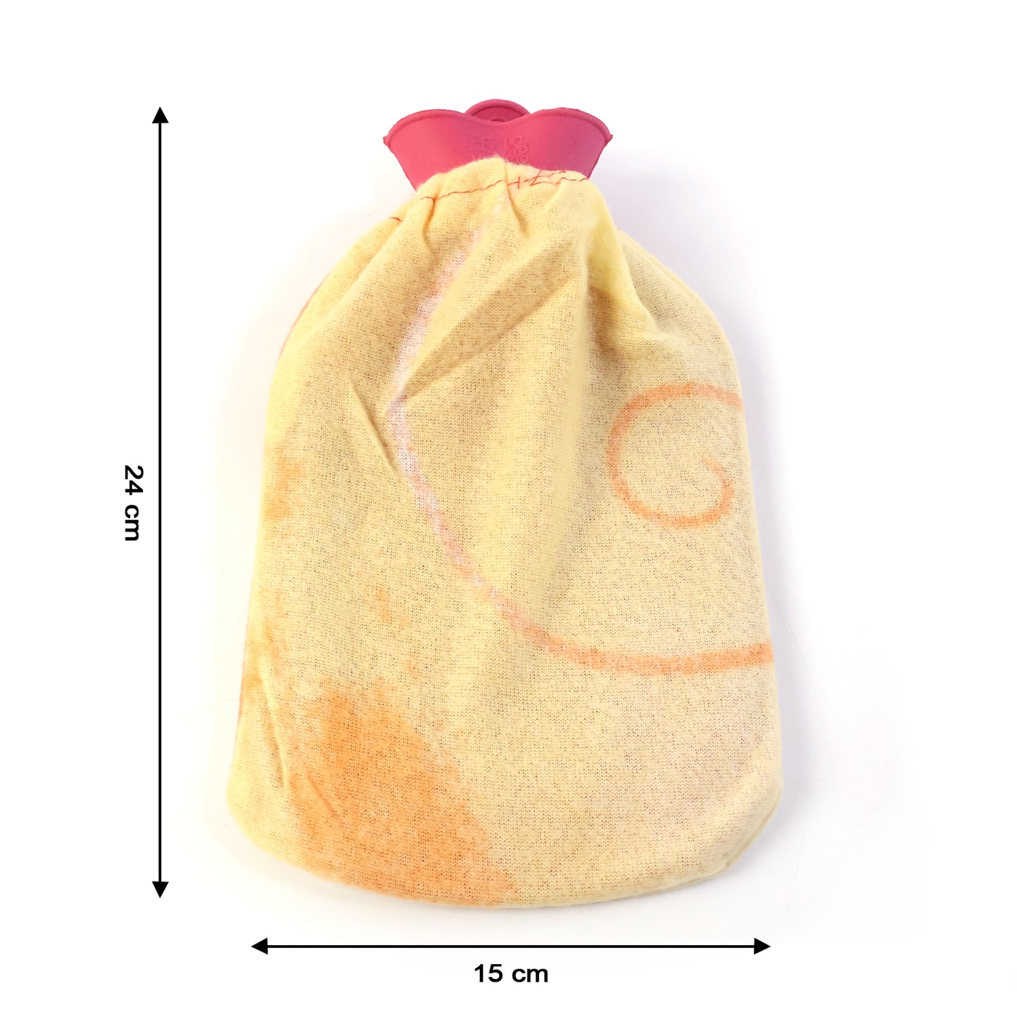 Soft Cover Reusable Hot Water Bag for Pain Relief & Warmth - 1 Pc - Happy Price - Image 5