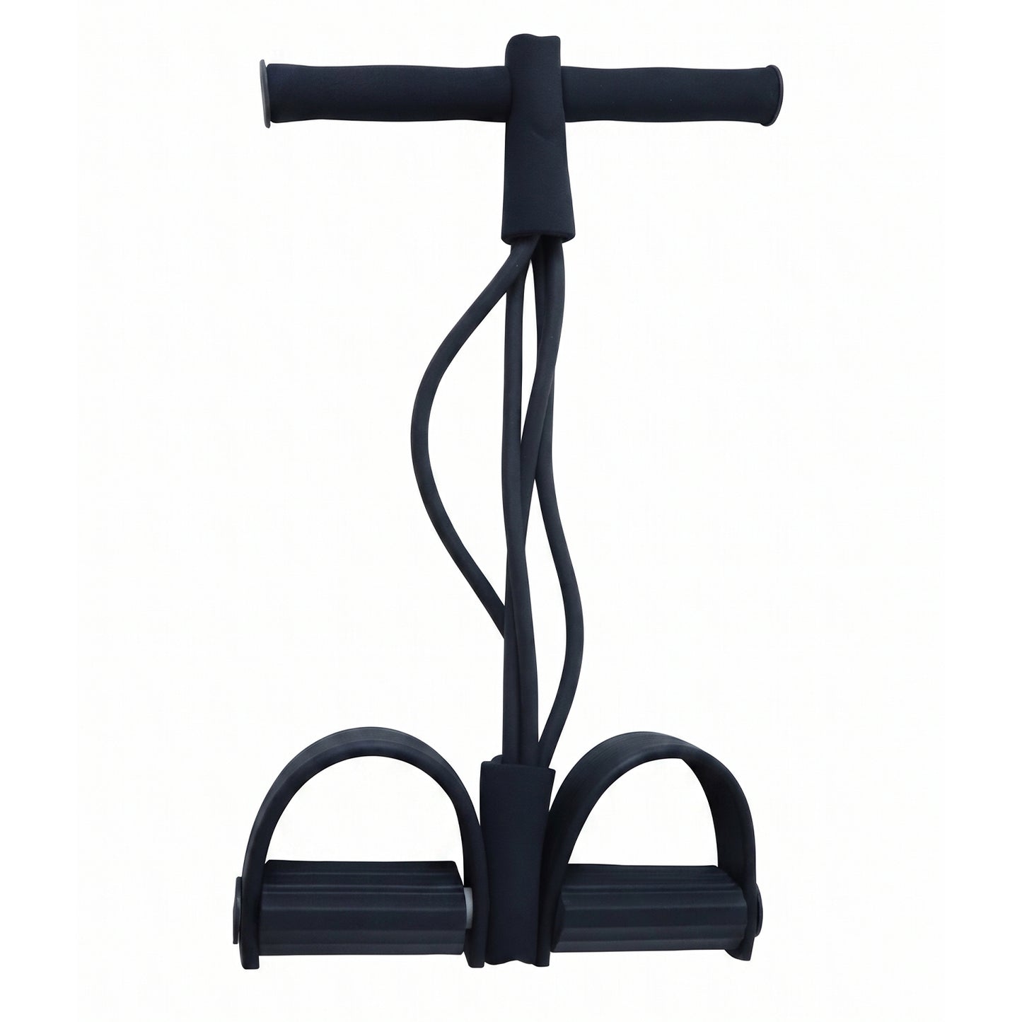 Portable Pull Rope Exerciser with Foot Pedals for Full Body Fitness (1 Pc) - Happy Price - Image 4