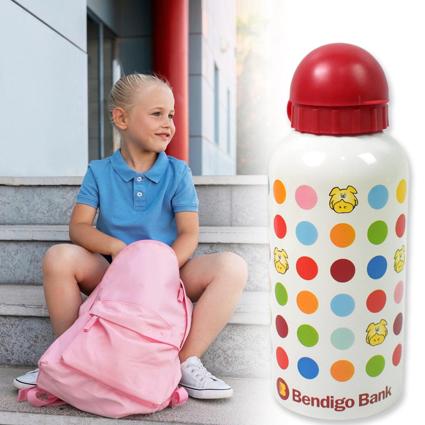 Aluminium Metal Sports Water Bottle 1 Pc (Capacity 350 Ml Approx) - Happy Price - Image 4