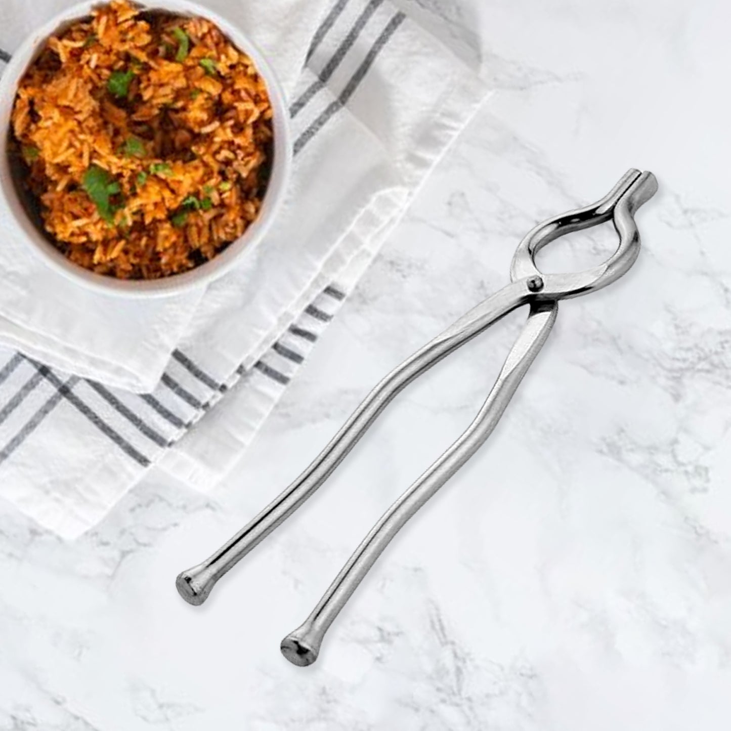 Apex Full Round Sansi Heavy-duty Stainless Steel Pakkad Strong Grip (1 Pc) - Happy Price - Image 3