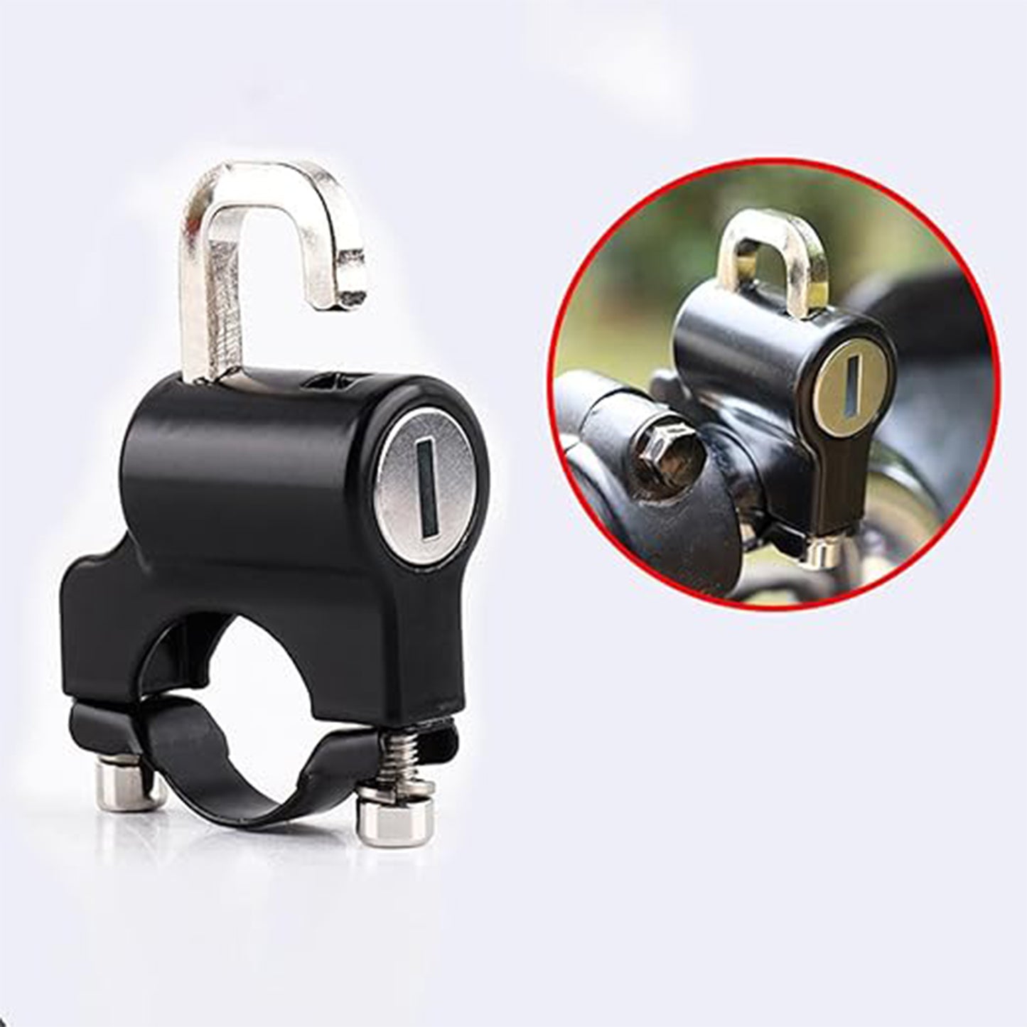 Heavy-duty Helmet Lock For Motorcycle - Happy Price - Image 2