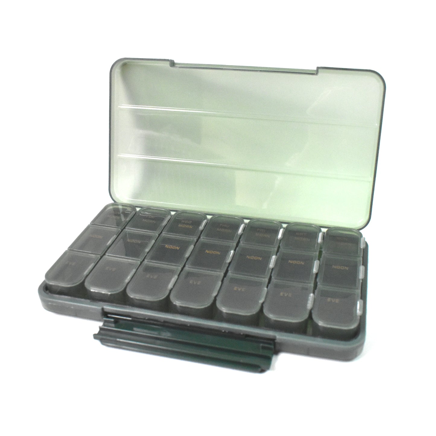 Portable Weekly Pill Box Organiser Daily Pill Keeper 21 Grid Container (1 Pc) - Happy Price - Image 6