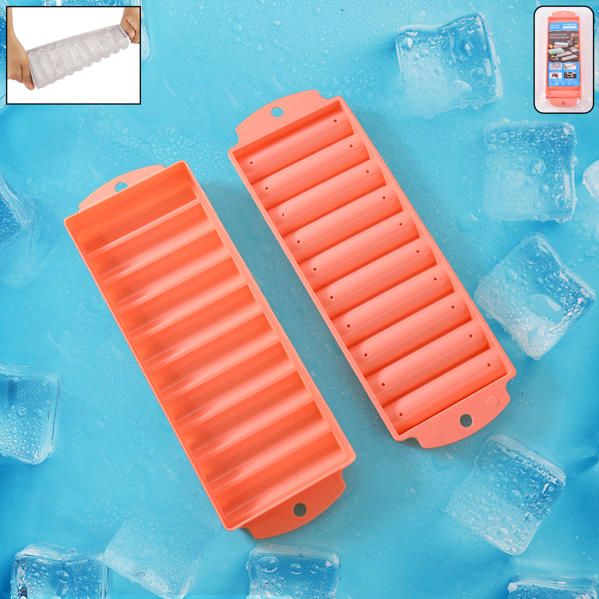 Compact Plastic Ice Stick Tray - 1 Pc Set for Bottles - Happy Price - Image 7