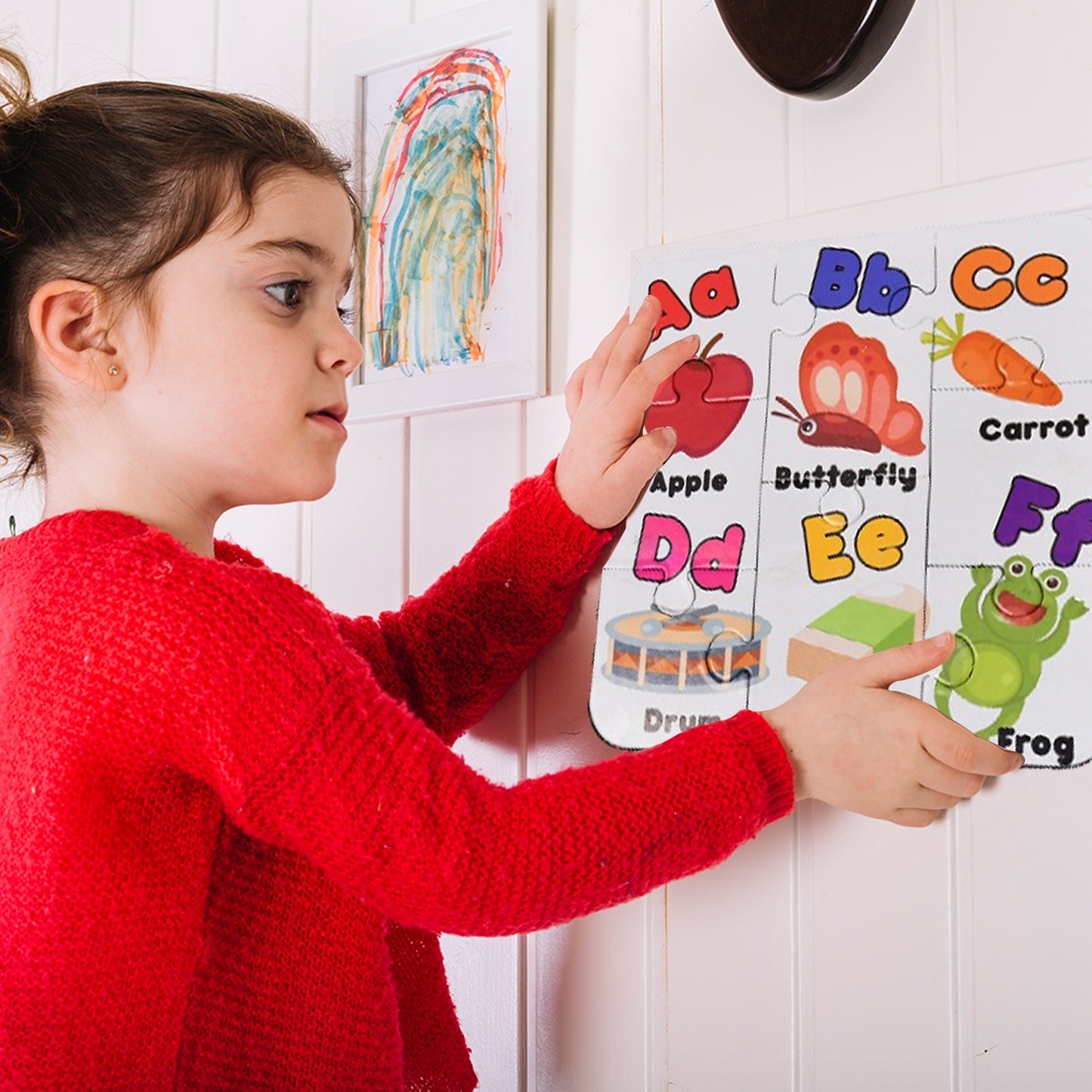 Learning Abcd Jigasaw Toy Puzzle For Children (4 Puzzles Pack) - Happy Price - Image 3