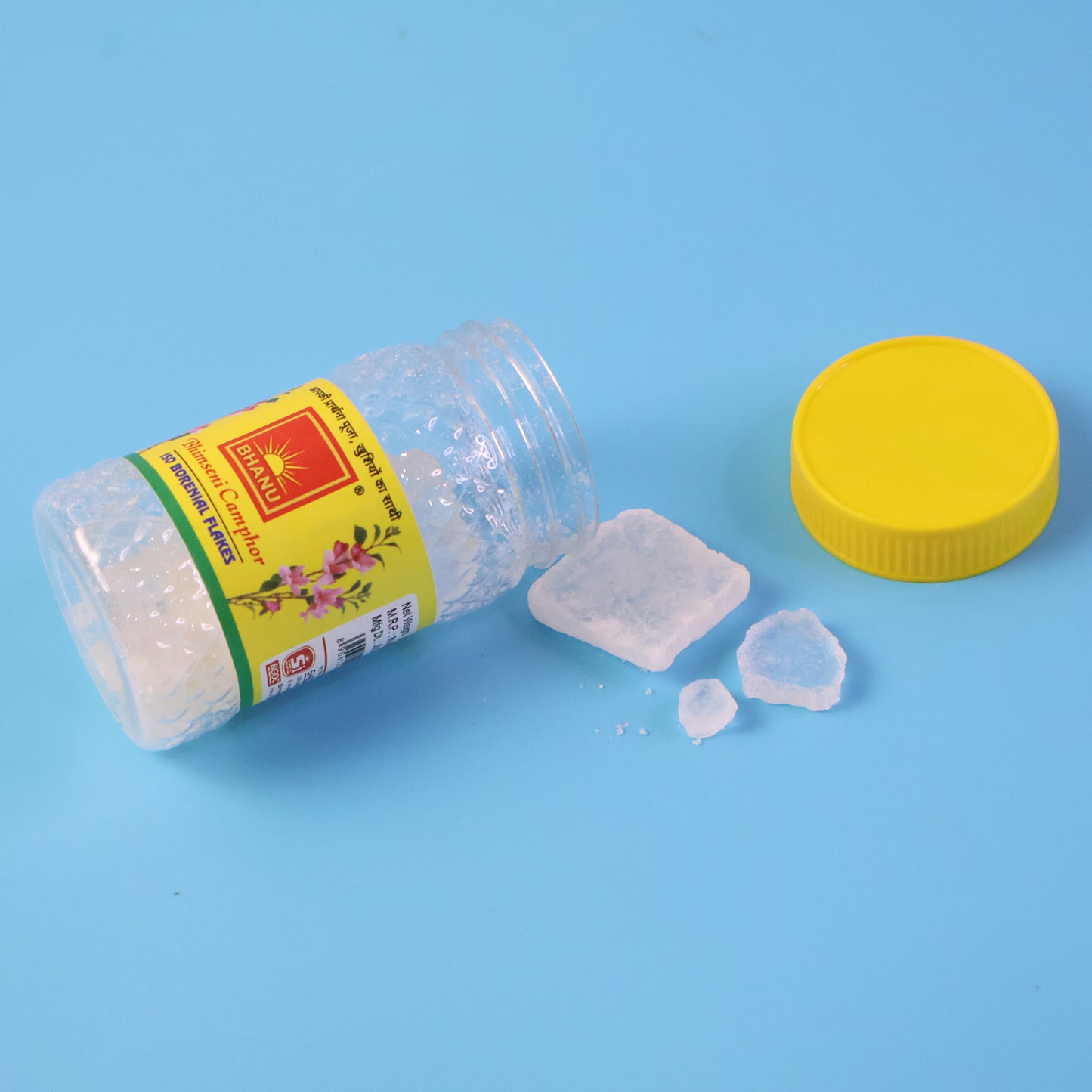 Pure Bhimseni Camphor Flakes (20gm, 1 Pc) - ISO Borneol for Pooja & Home Fragrance - Happy Price - Image 3
