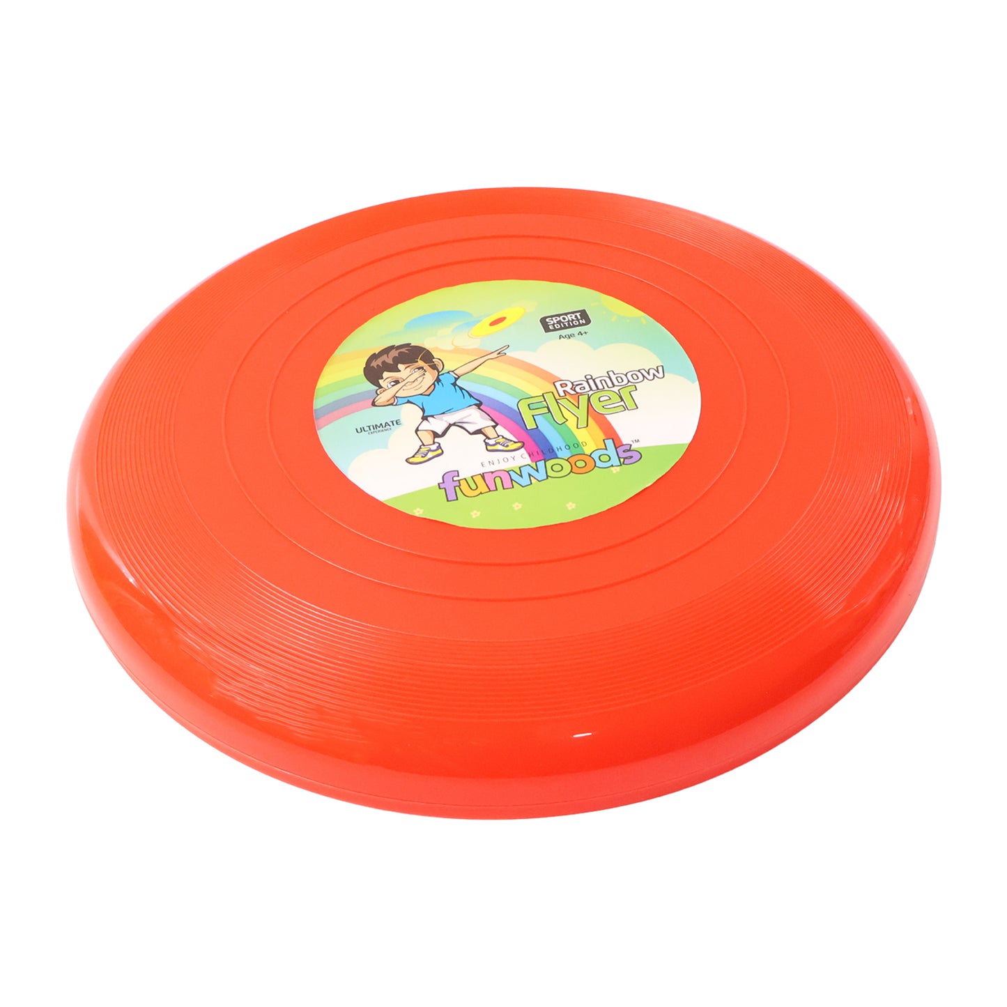 Outdoor Flying Disc Throw & Catch Toy - Aerodynamic Plastic Frisbee for Kids & Family (1 Pc) - Happy Price - Image 5