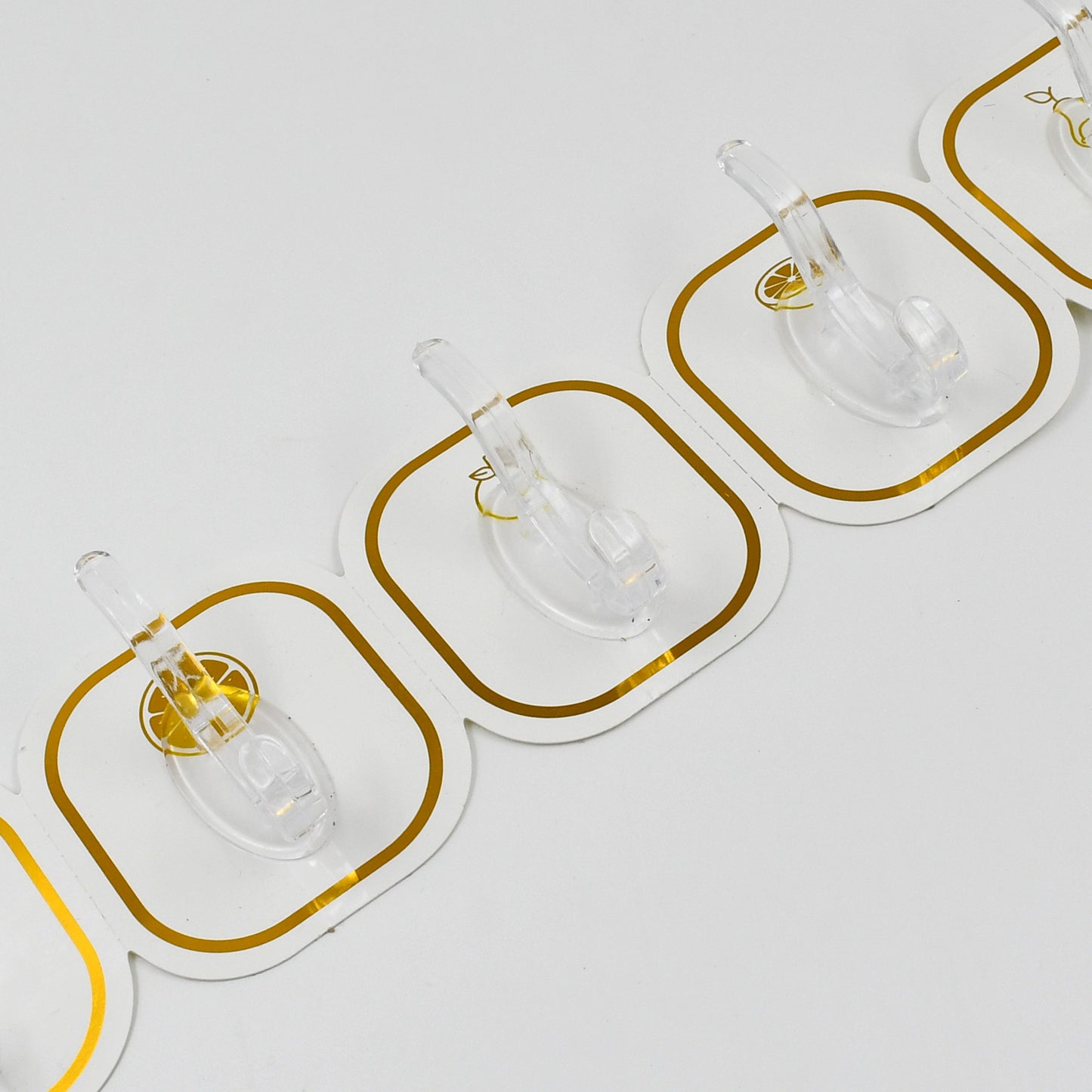 Transparent Adhesive Wall Hook (6 Pcs Set) - Happy Price - Image 4