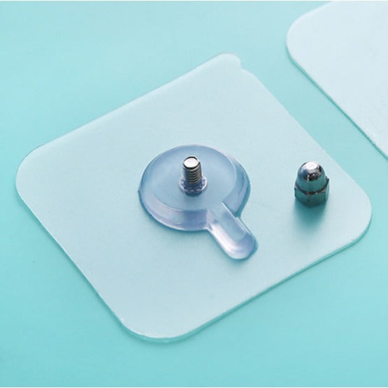 Adhesive Screw Wall Hook Used In All Kinds Of Places Including Household And Offices For Hanging And Holding Stuffs Etc. - Happy Price - Image 4