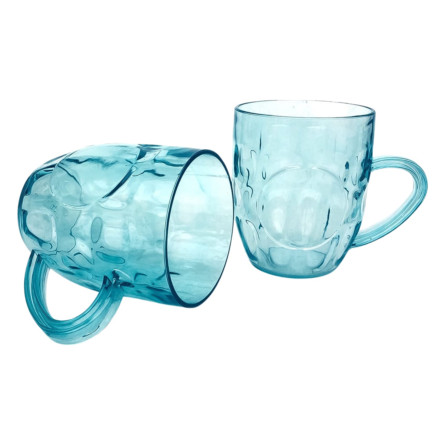 Apex Shake Mug Set 2 Pieces Durable Plastic Mugs (350ml) Approx - Happy Price - Image 2