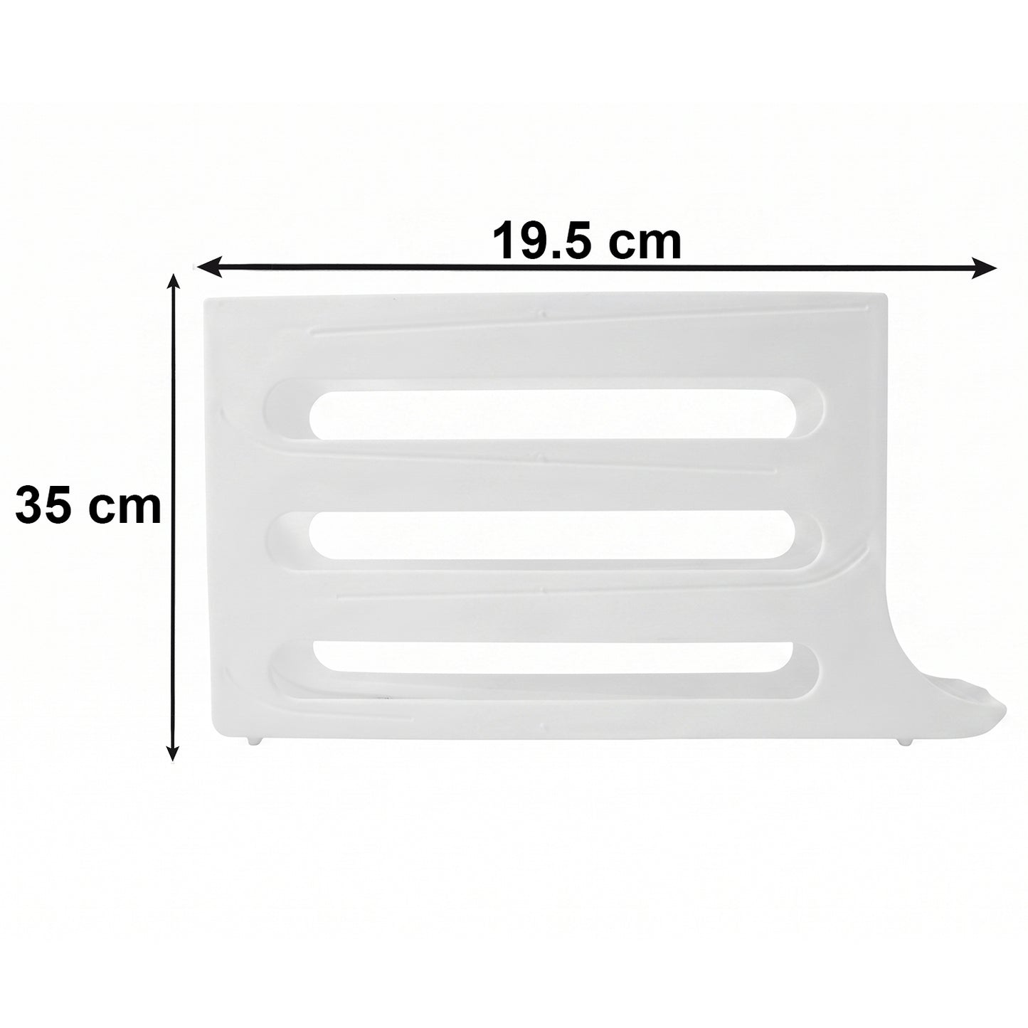 Plastic Egg Holder Tray for Fridge - Space Saving Rolling Organizer (1 Pc) - Great Price - Image 4