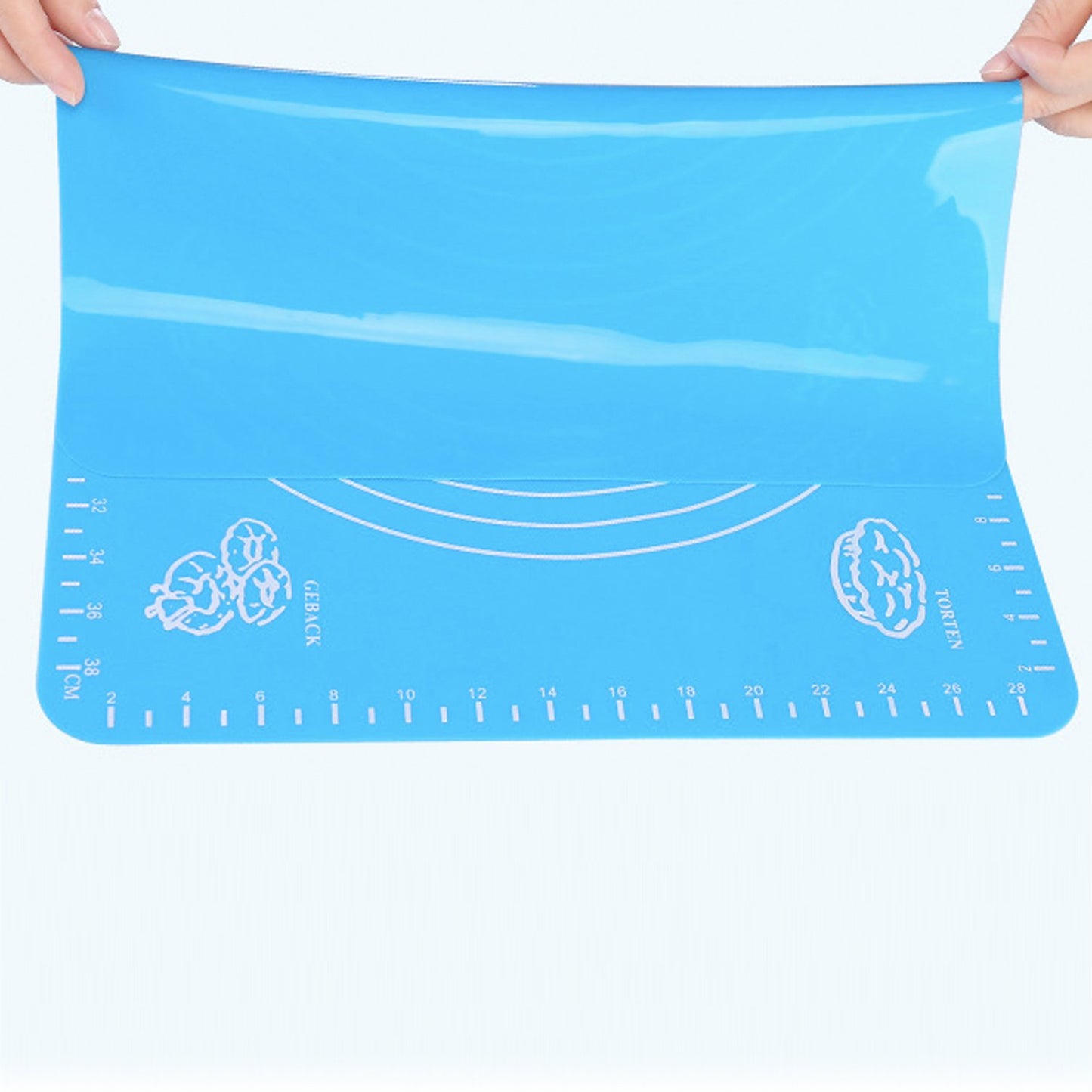 Rolling Mat Silicone Baking Mat Fondant Mat Sheet Chapati - Happy Price - Image 6