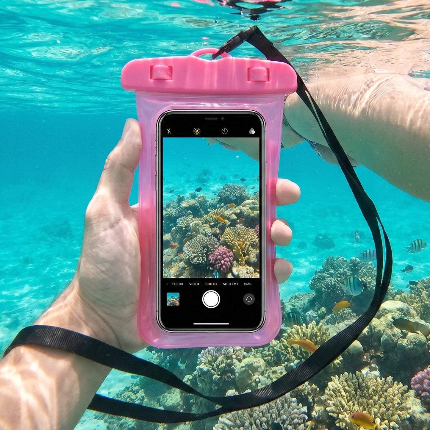 Waterproof Phone Pouch - 1 Pc Universal Sealed Case with Lanyard - Happy Price - Image 6