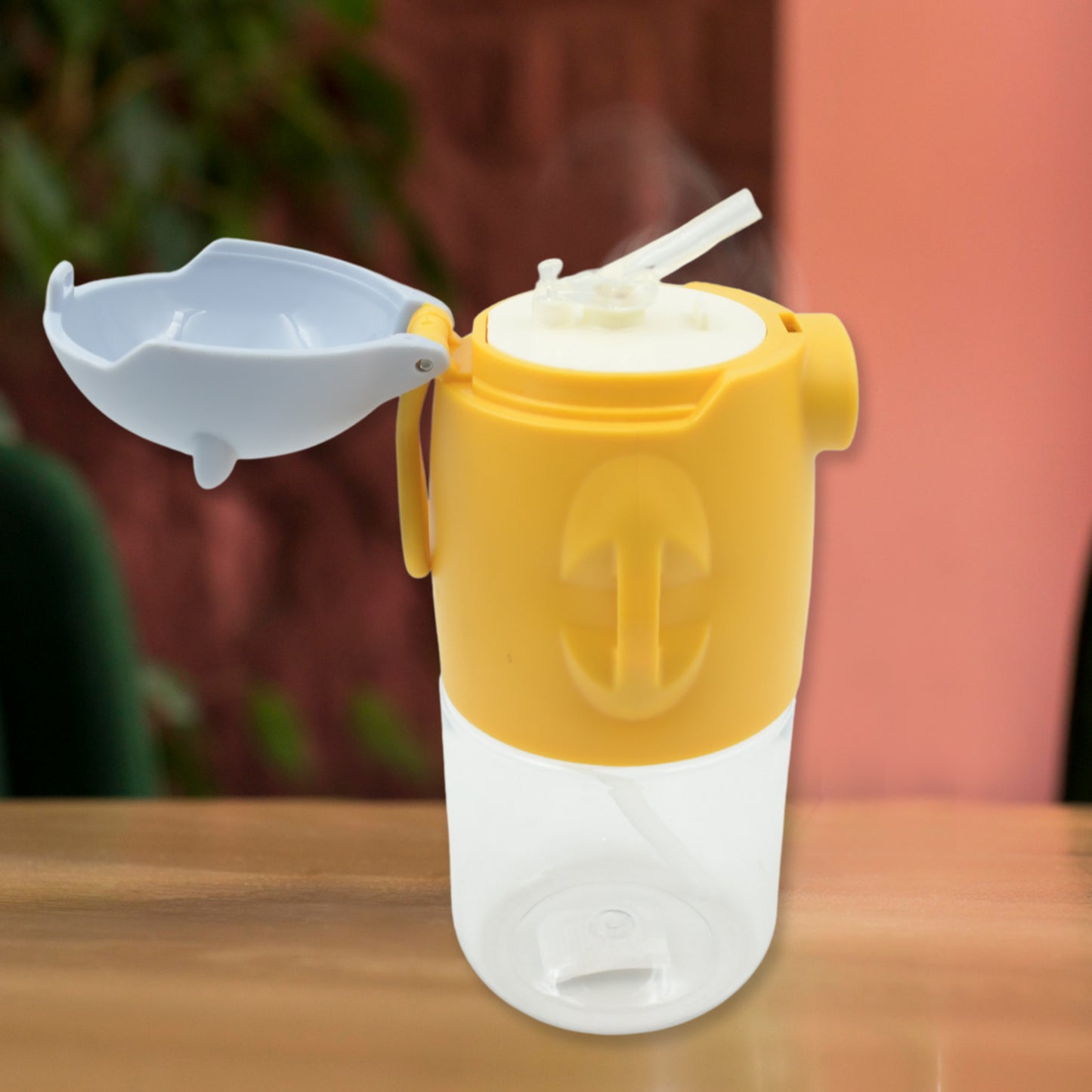 Large Capacity BPA-Free Plastic Water Bottle with Strap - 1 Pc - Happy Price - Image 2