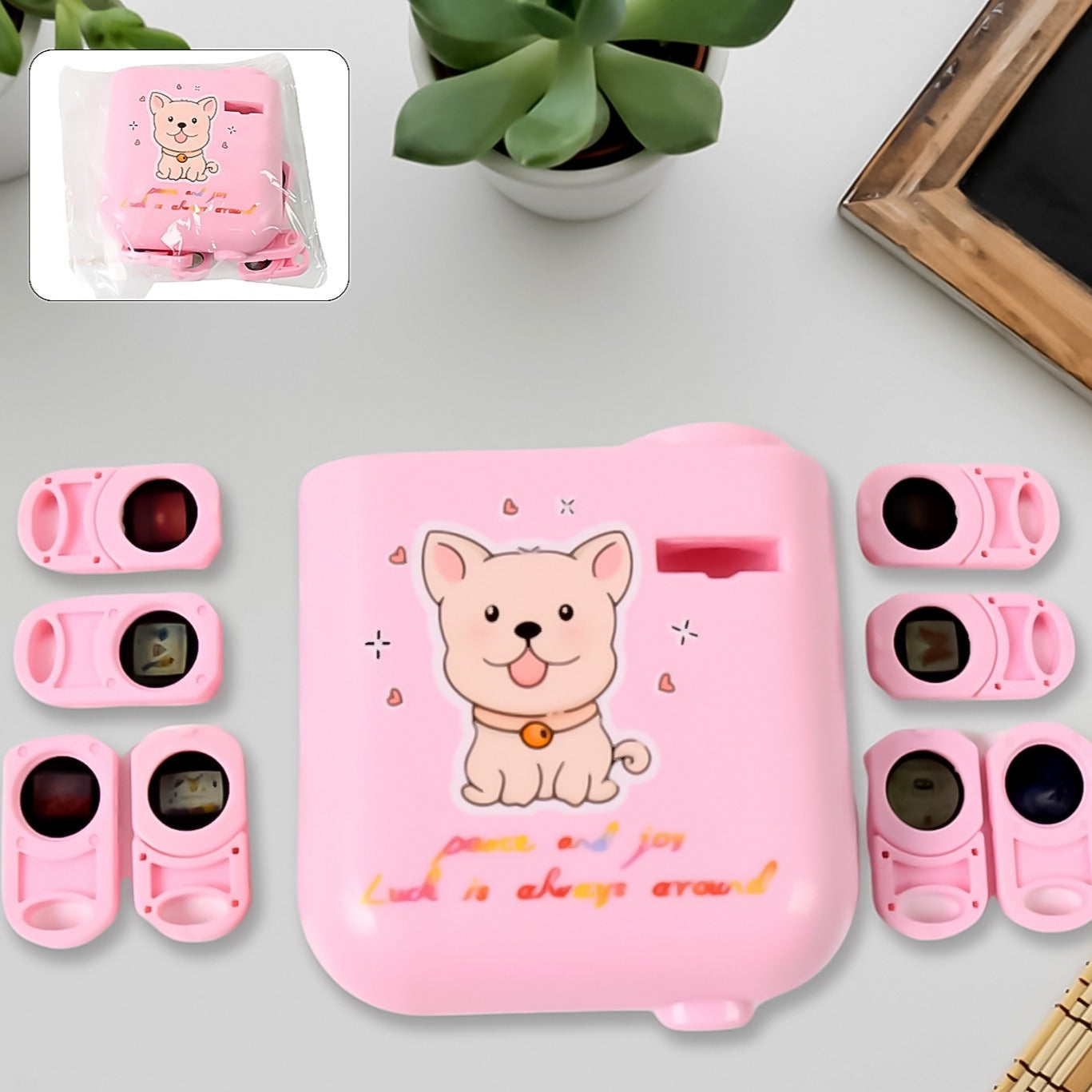 Birthday Projector With 8 Slides Patterns (1 Set) - Happy Price - Image 1