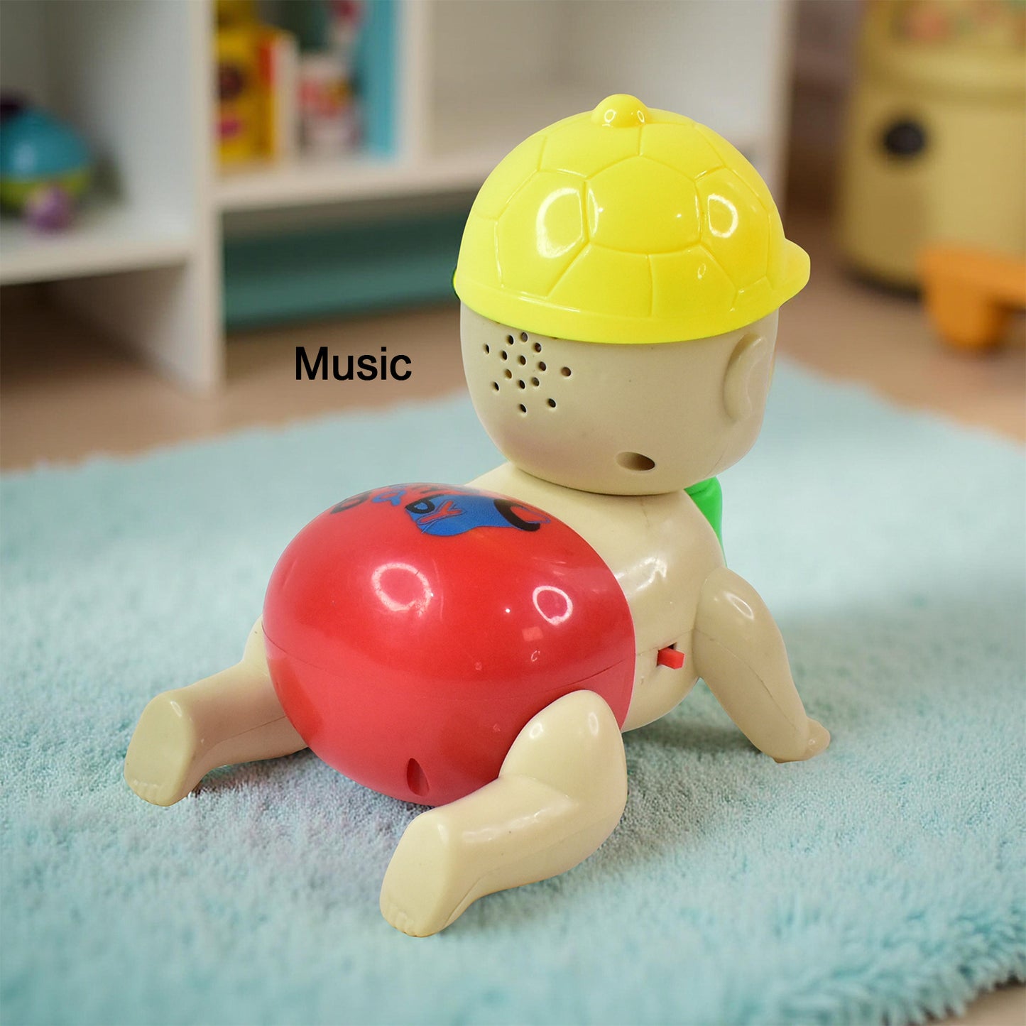 Battery Operated Crawling Baby Toy with Music & Lights for Toddlers - Happy Price - Image 3
